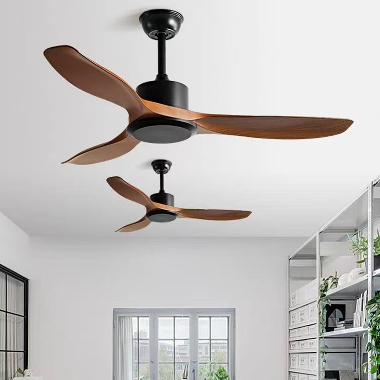 Meren Minimalistischer Deckenventilator aus Holz mit 5-Stufen-Regelung