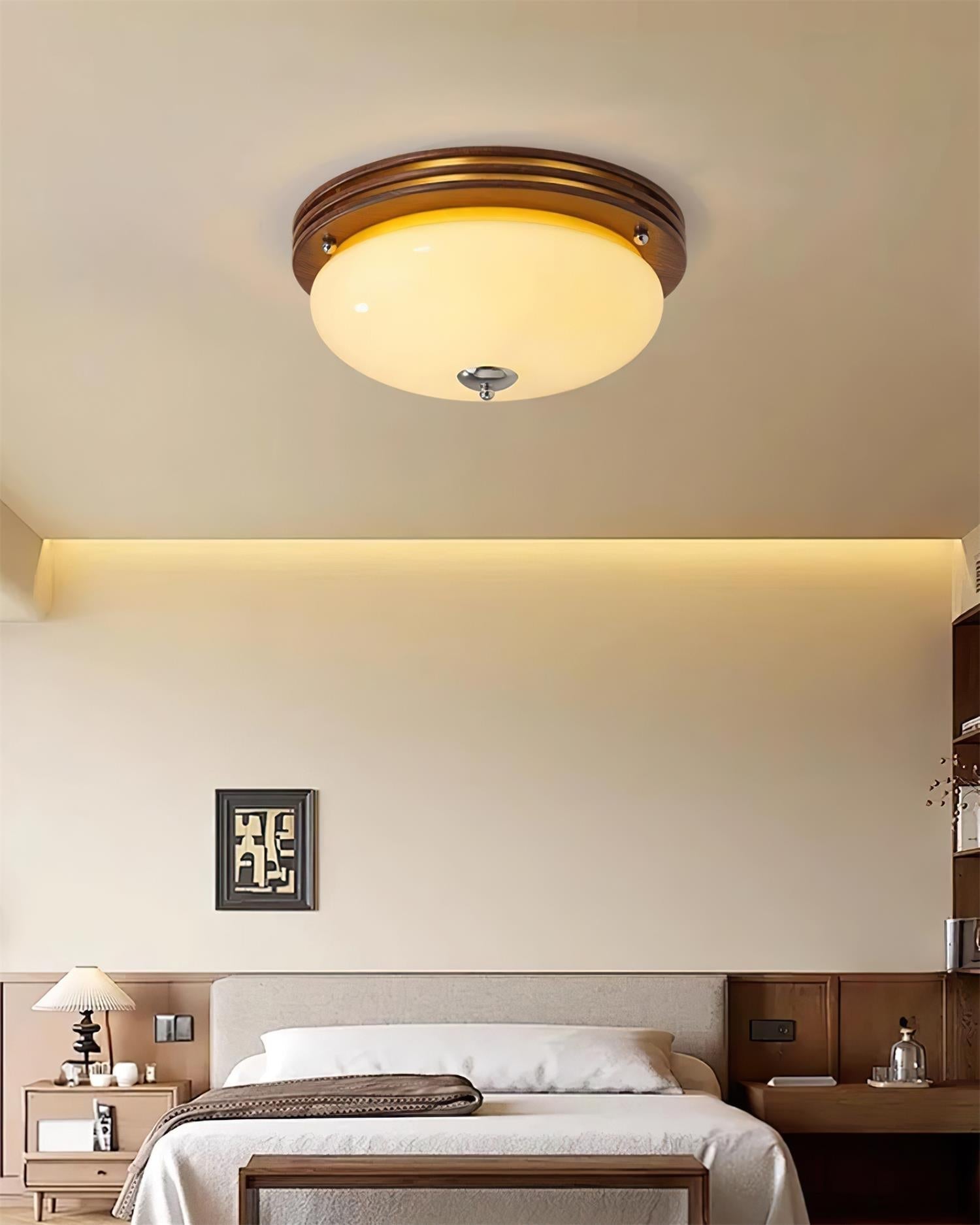 Povio Glas Einbau Deckenleuchte-Letslighting