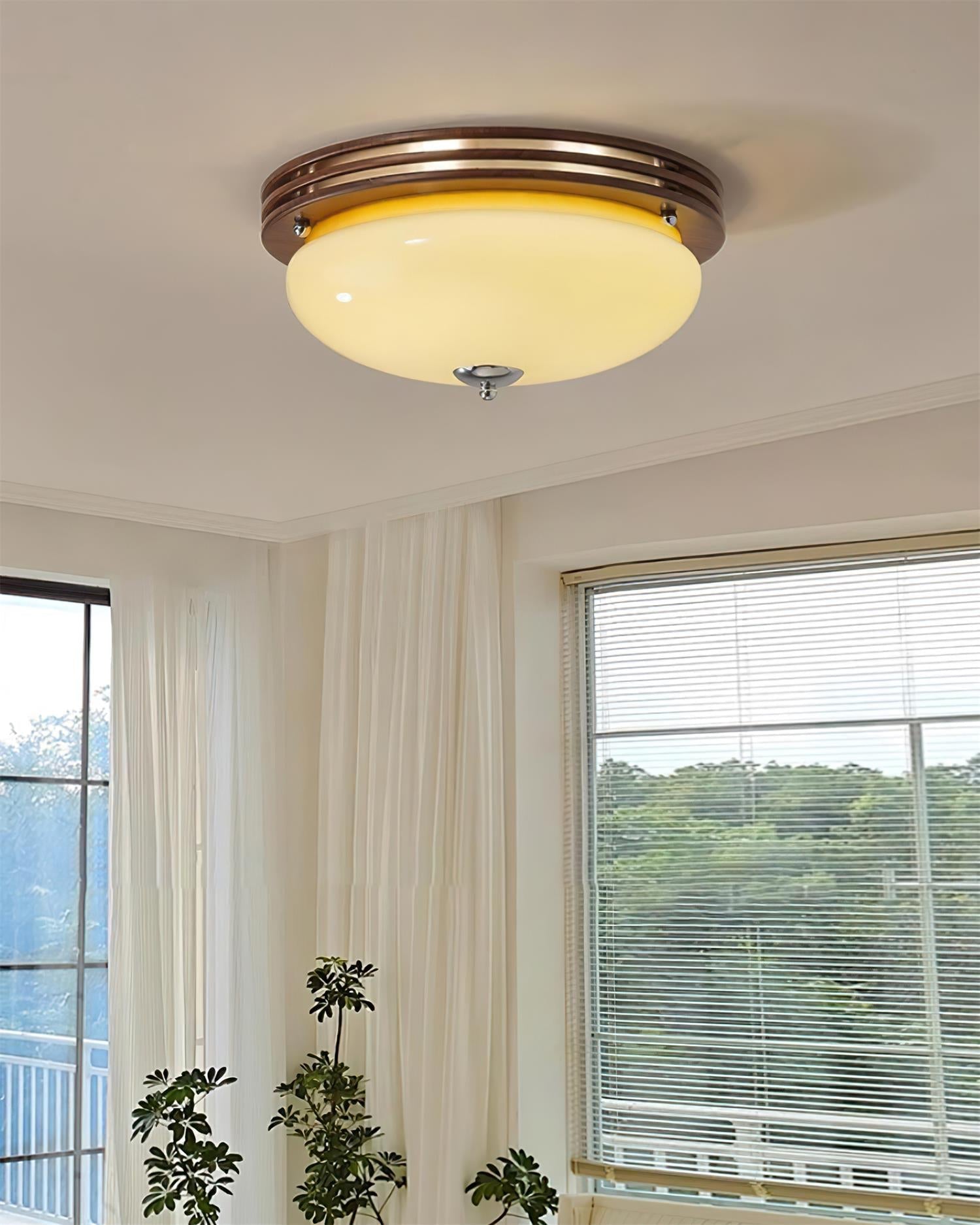 Povio Glas Einbau Deckenleuchte-Letslighting