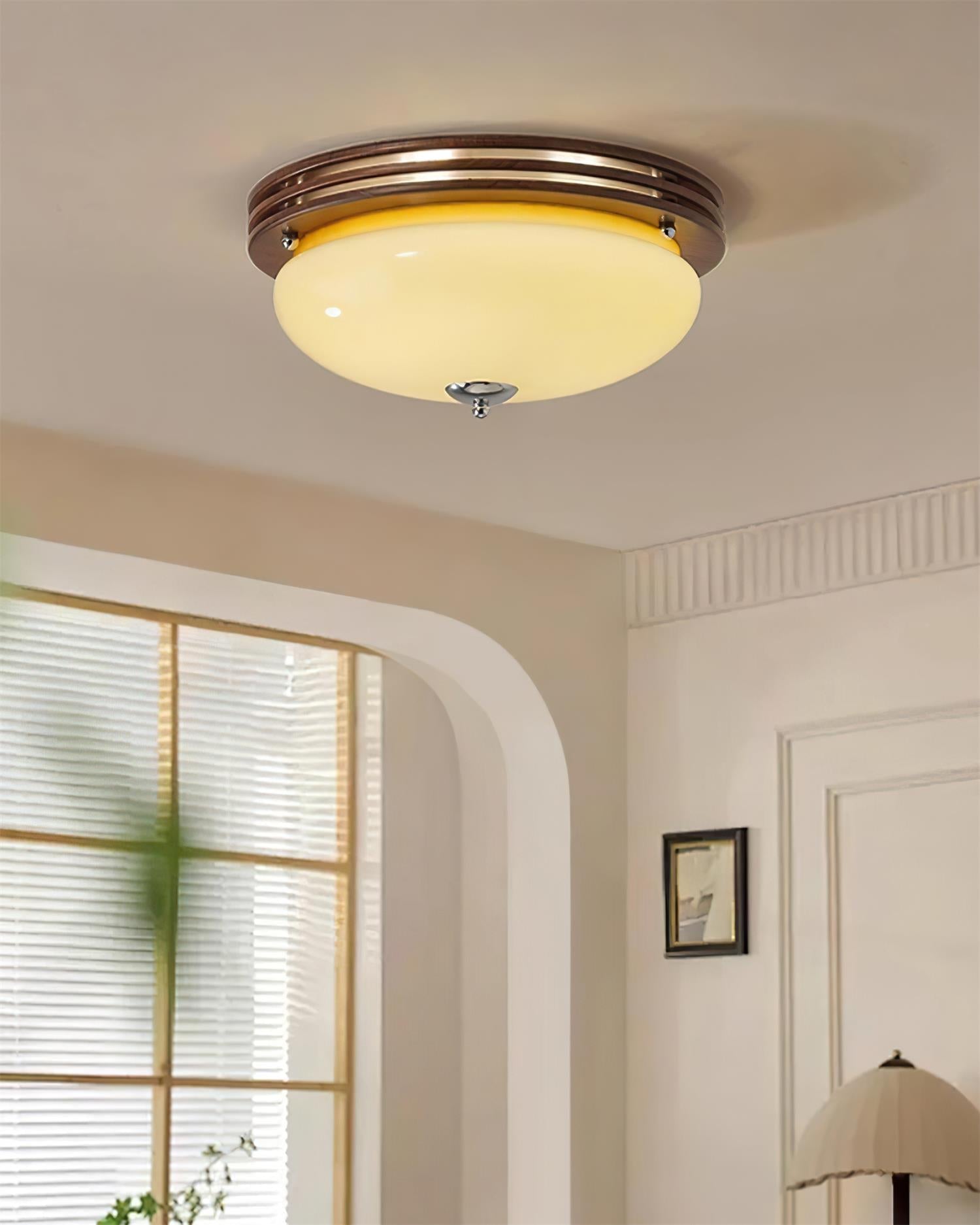 Povio Glas Einbau Deckenleuchte-Letslighting