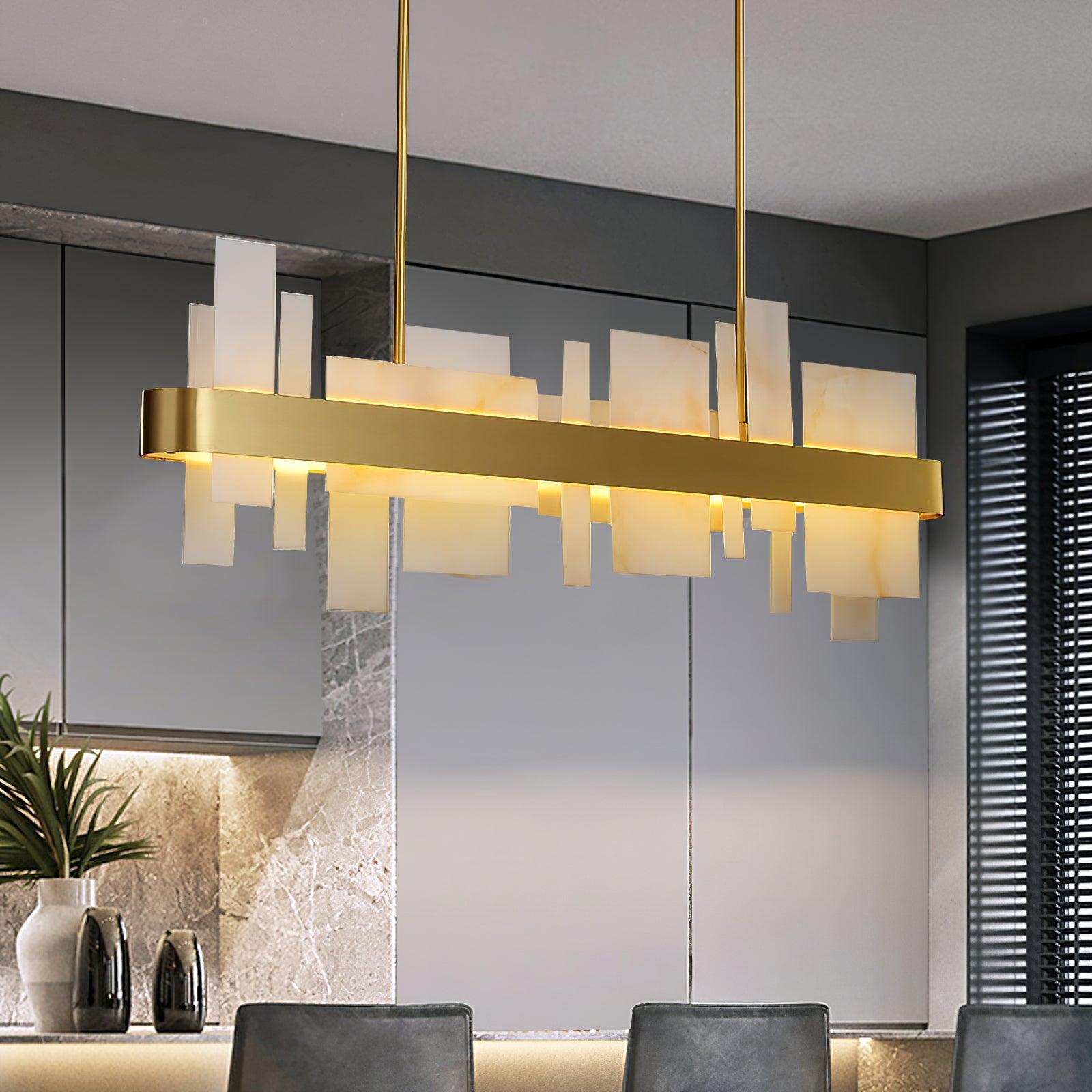 Lustra Moderner Kronleuchter Kupfer Esszimmer-Letslighting