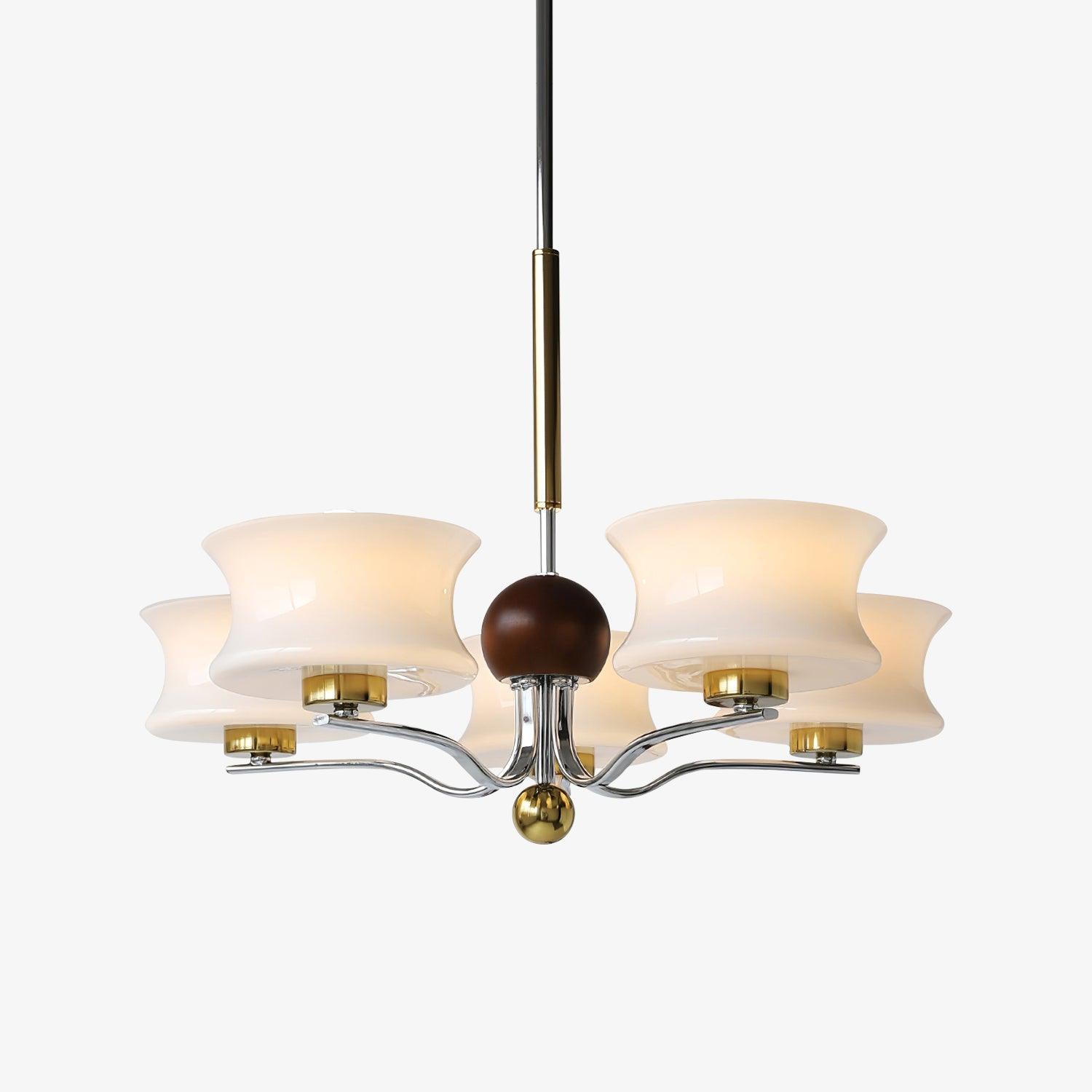 Celeste Eleganter Glas-Kronleuchter-Letslighting