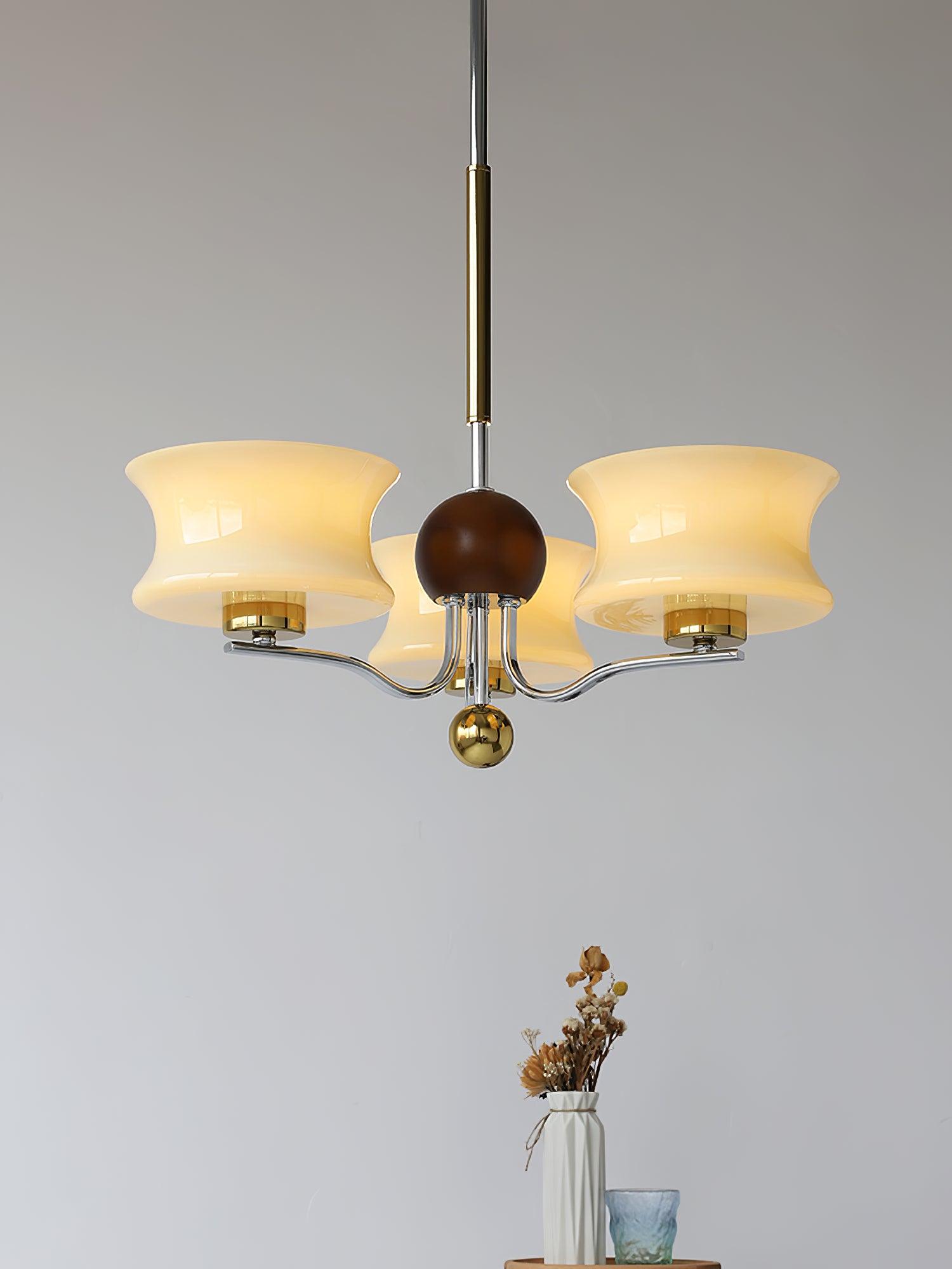 Celeste Eleganter Glas-Kronleuchter-Letslighting