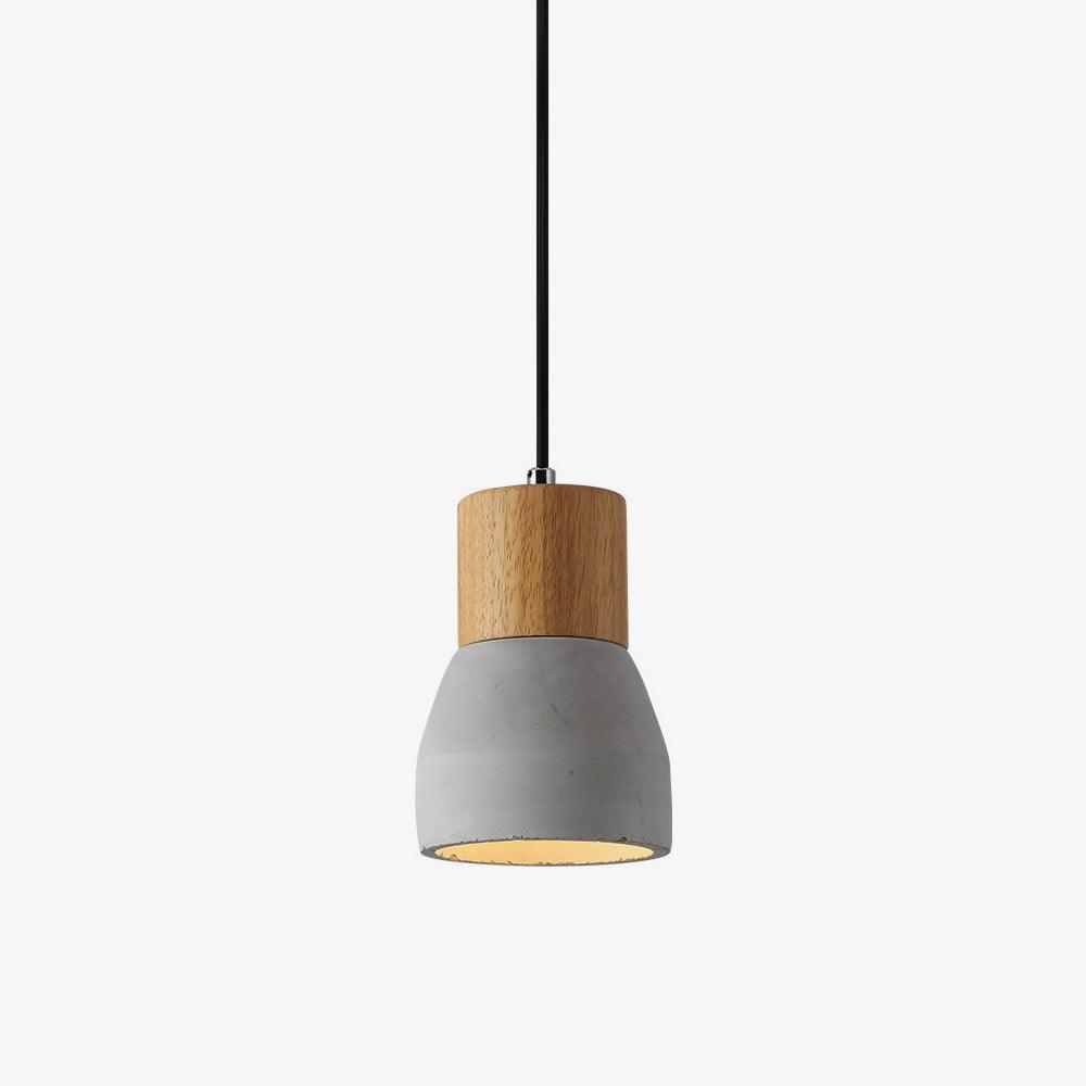 Concretis Industriell Zement Pendelleuchte-Letslighting