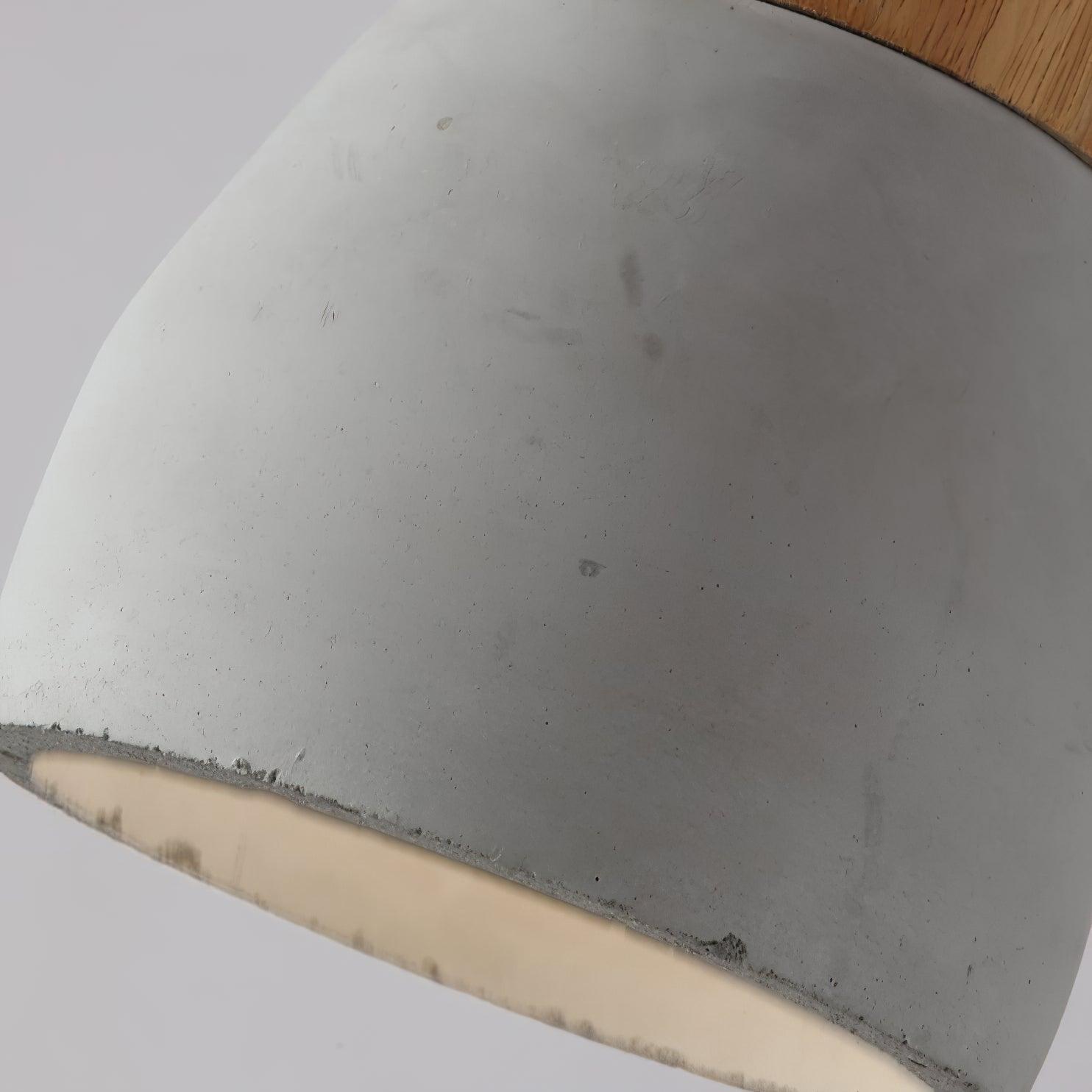 Concretis Industriell Zement Pendelleuchte-Letslighting
