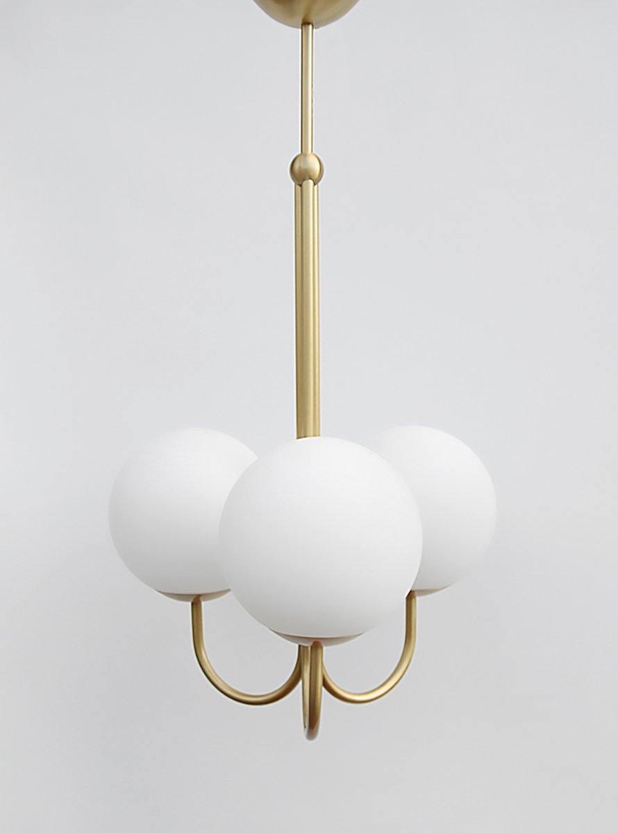 Mirelent Elegante Hängeleuchte aus Metall und Glas-Letslighting