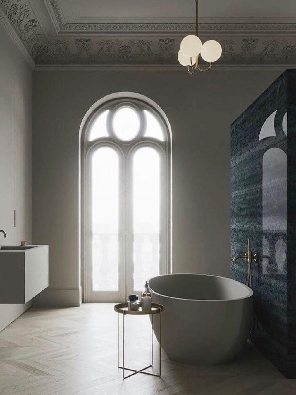 Mirelent Elegante Hängeleuchte aus Metall und Glas-Letslighting