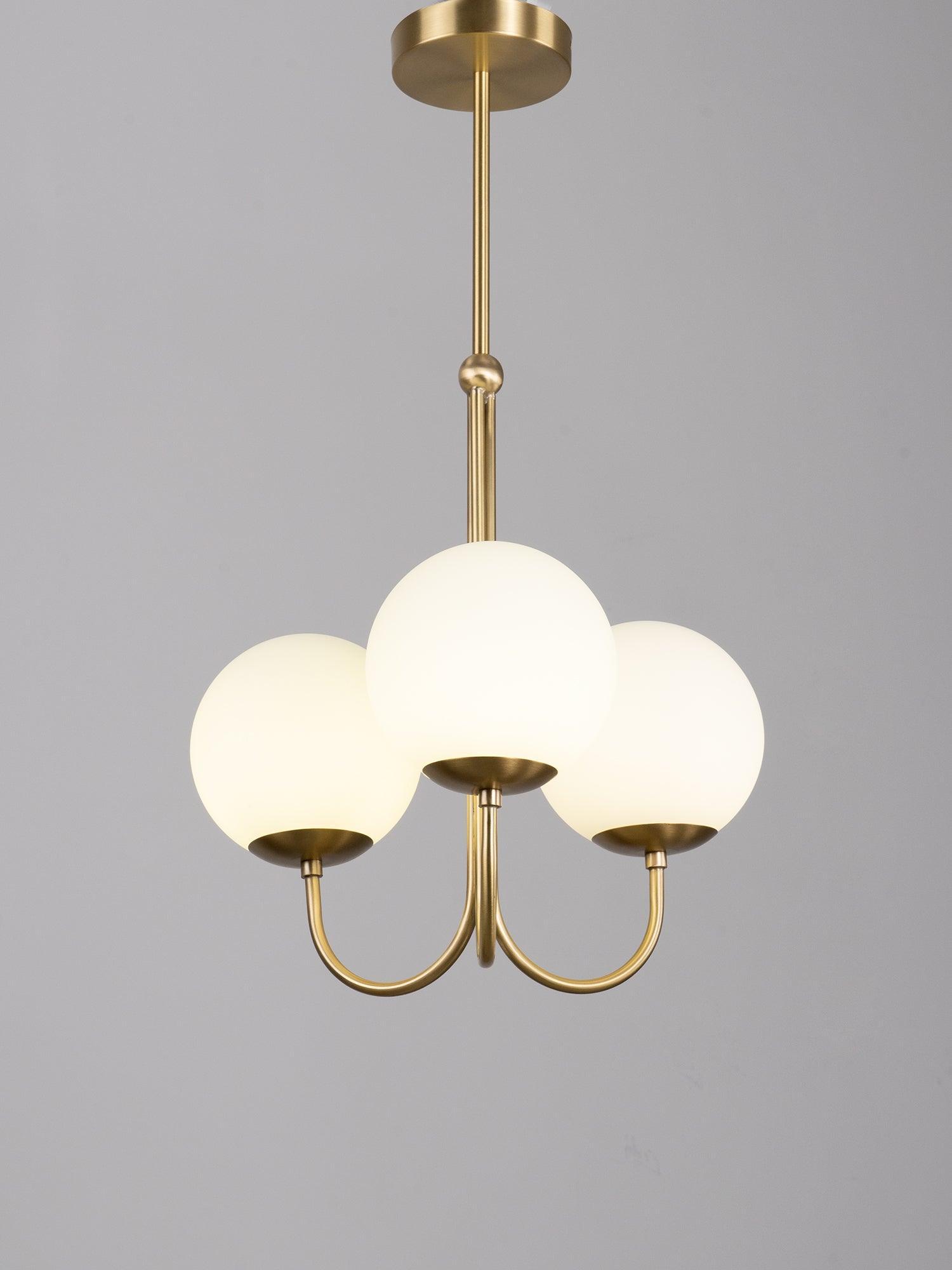 Mirelent Elegante Hängeleuchte aus Metall und Glas-Letslighting