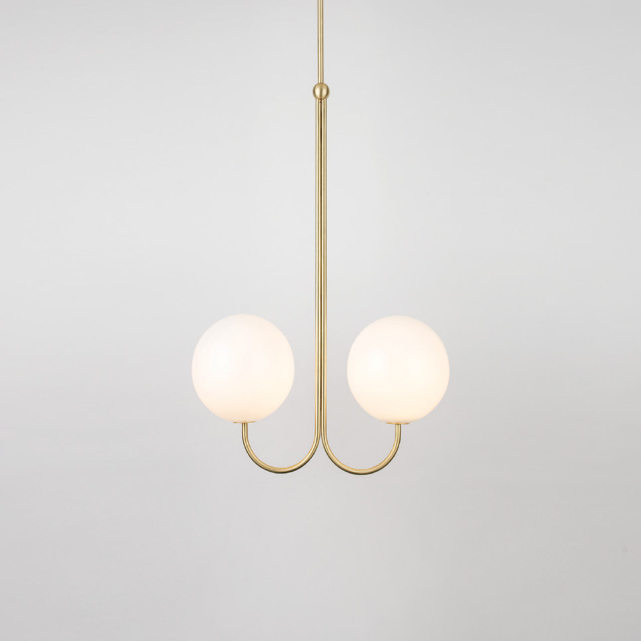 Mirelent Elegante Hängeleuchte aus Metall und Glas-Letslighting