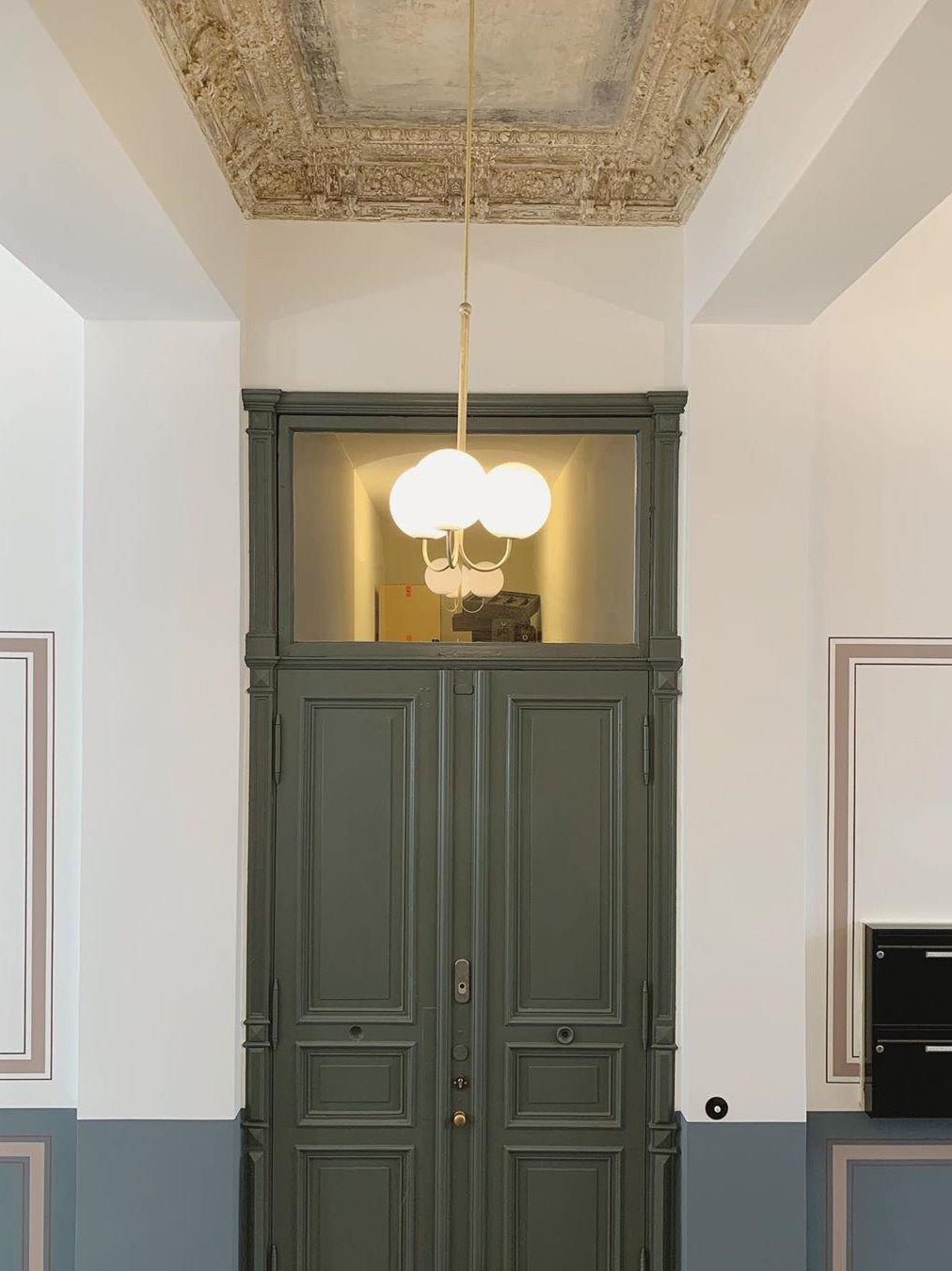 Mirelent Elegante Hängeleuchte aus Metall und Glas-Letslighting