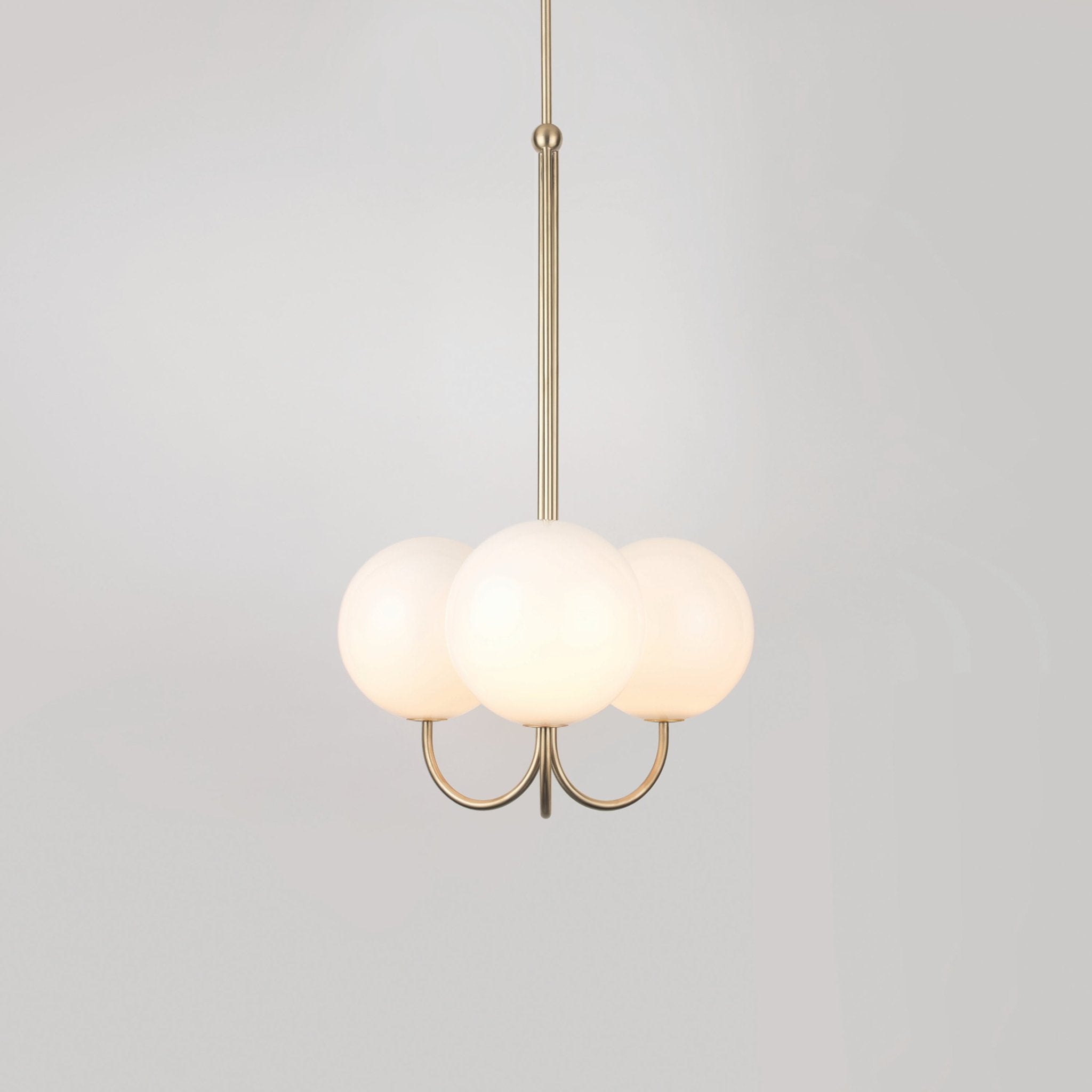 Mirelent Elegante Hängeleuchte aus Metall und Glas-Letslighting