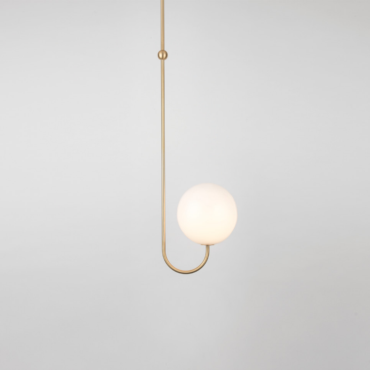 Mirelent Elegante Hängeleuchte aus Metall und Glas-Letslighting