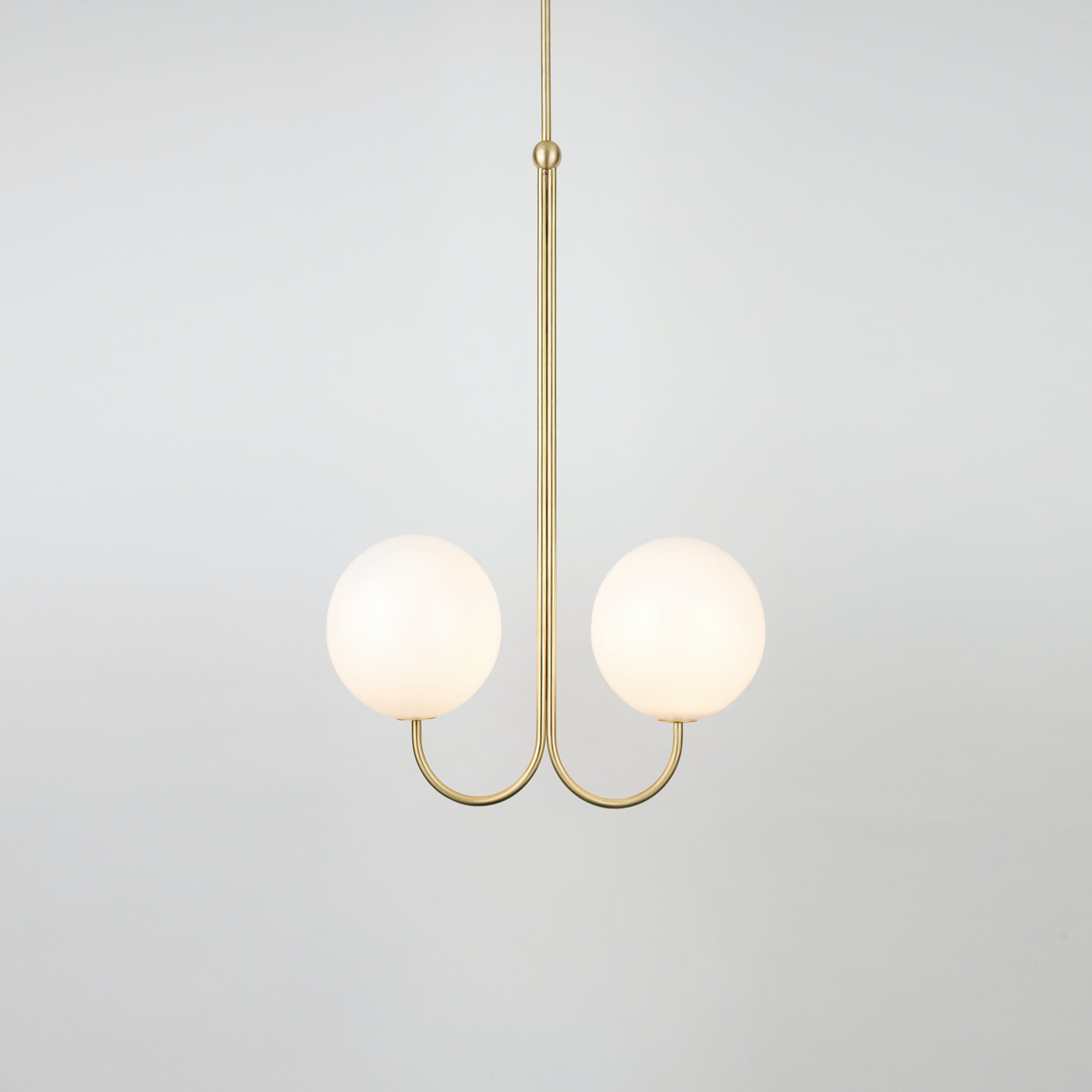 Mirelent Elegante Hängeleuchte aus Metall und Glas-Letslighting