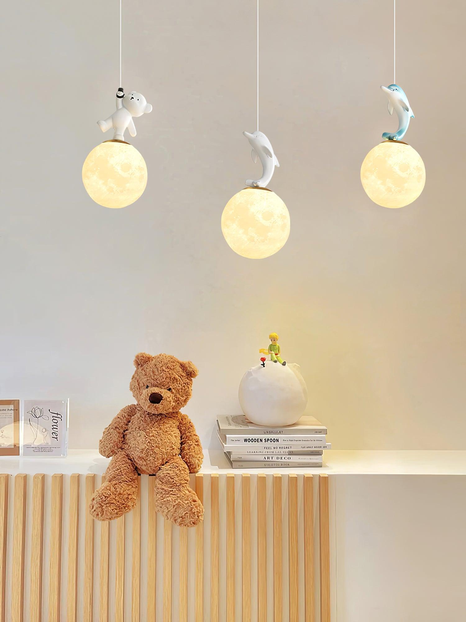 Zephyrace Gemütliche Pendelleuchte aus Harz-Letslighting