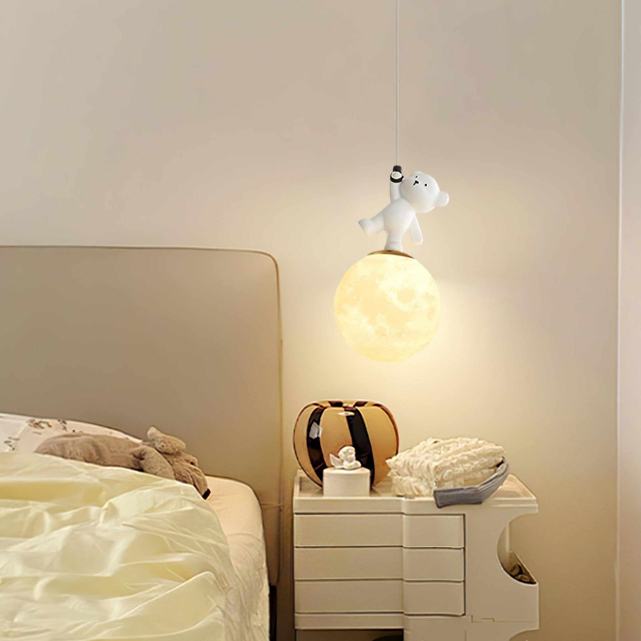Zephyrace Gemütliche Pendelleuchte aus Harz-Letslighting