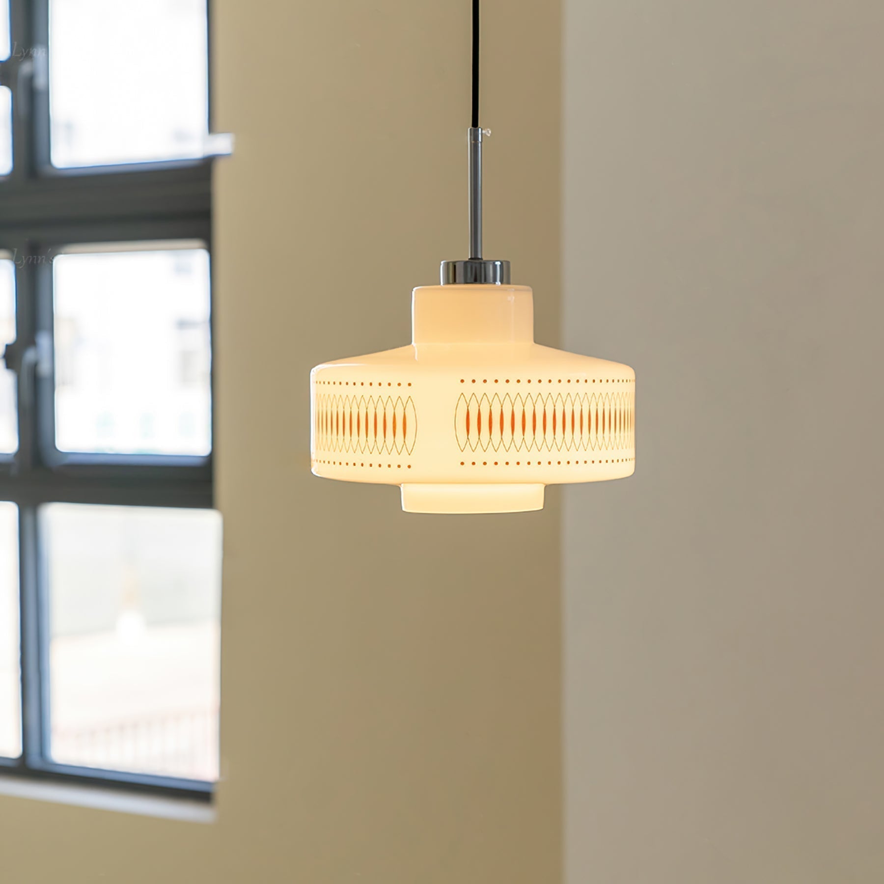 Luna Vintage Glas Pendelleuchte-Letslighting