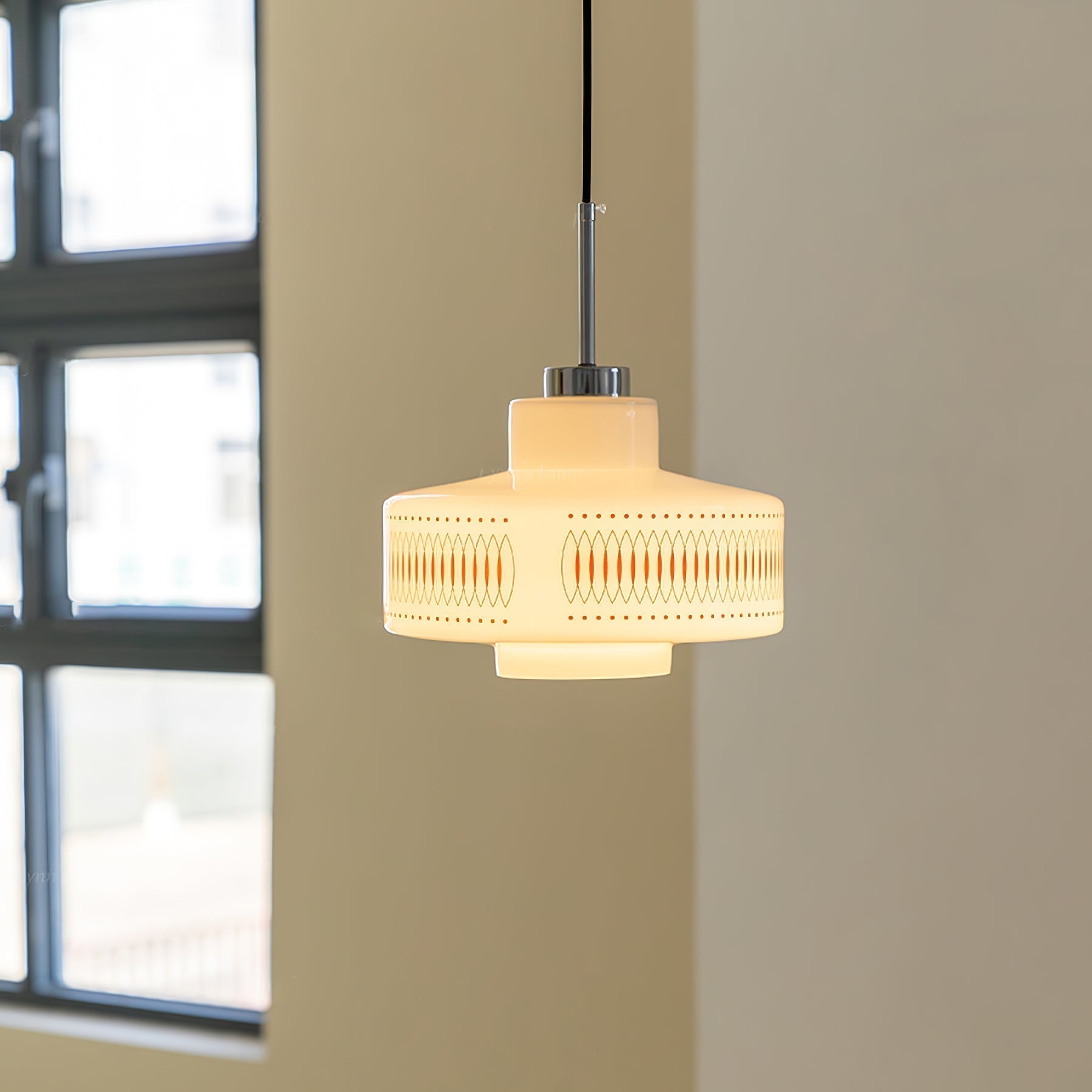 Luna Vintage Glas Pendelleuchte-Letslighting