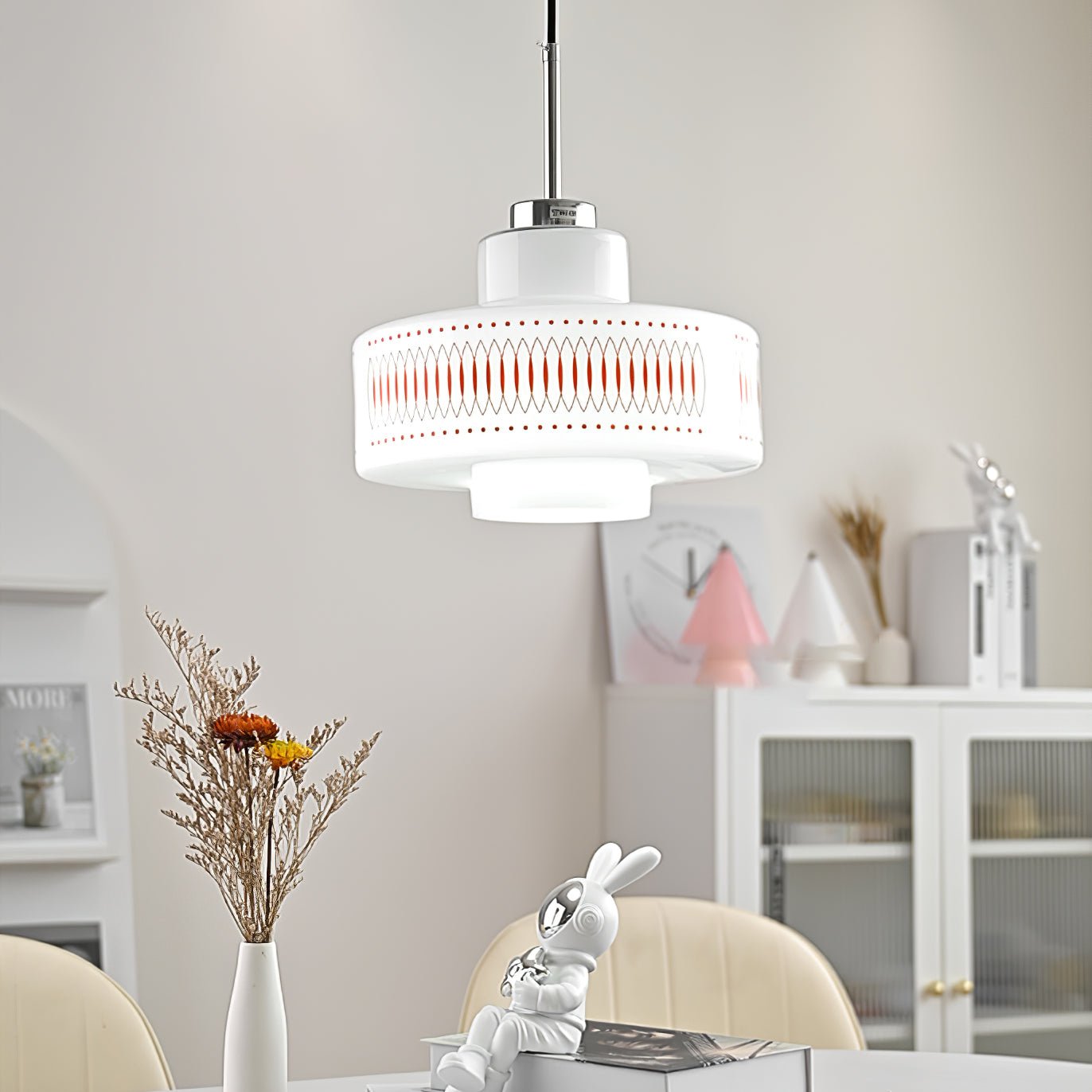 Luna Vintage Glas Pendelleuchte-Letslighting