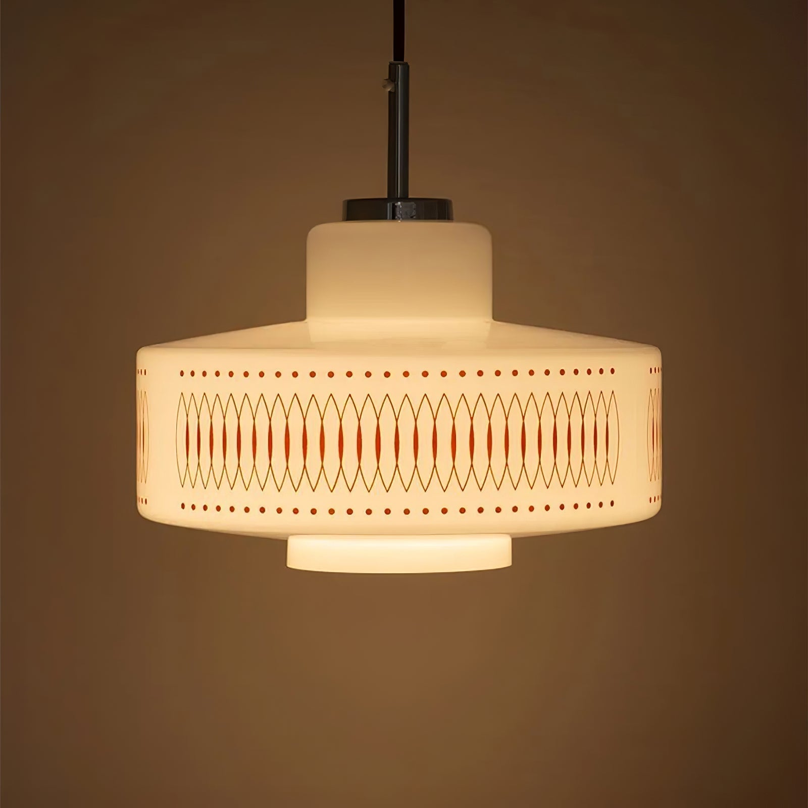 Luna Vintage Glas Pendelleuchte-Letslighting
