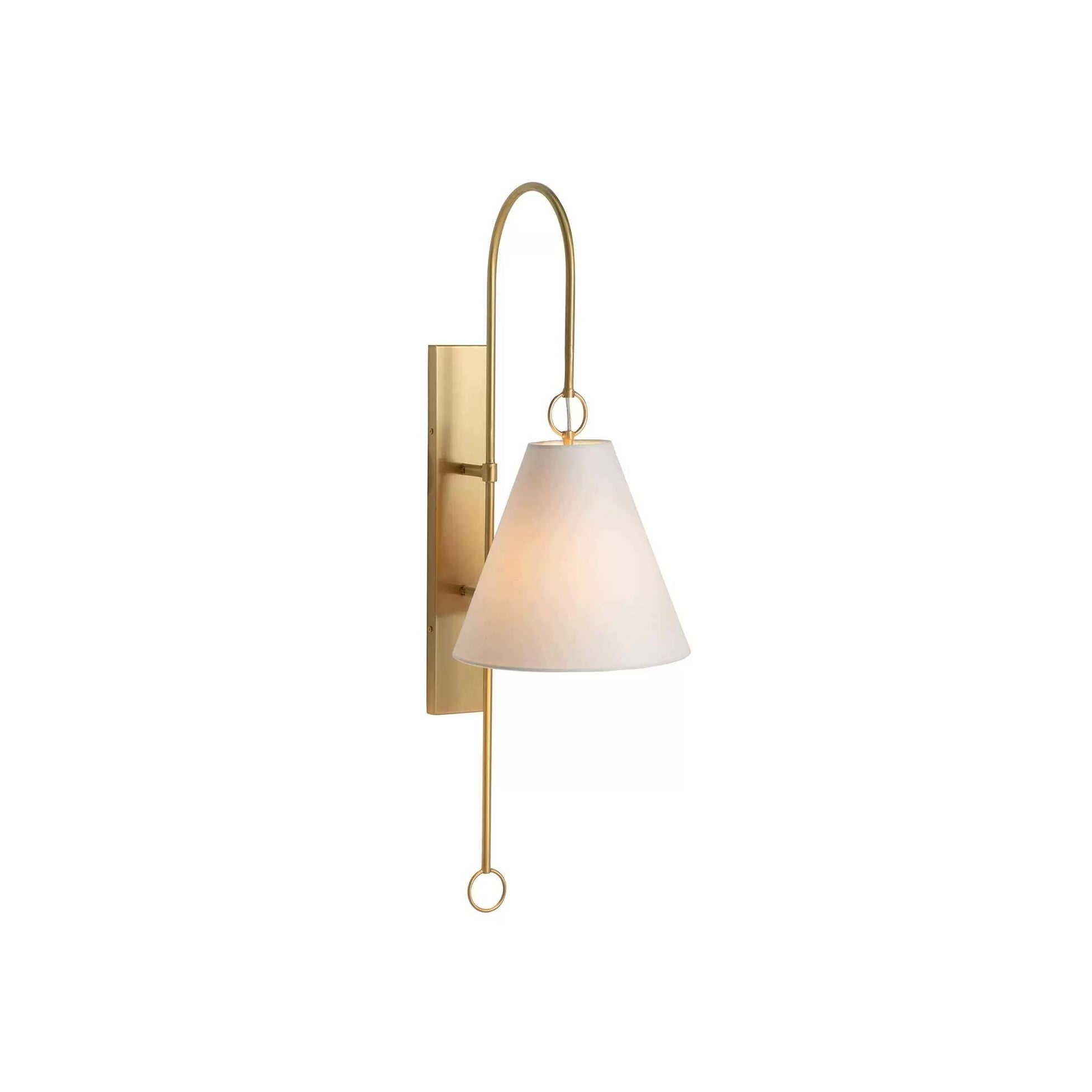 Ildvuvyi Moderne Wandleuchte aus Messinggewebe-Letslighting