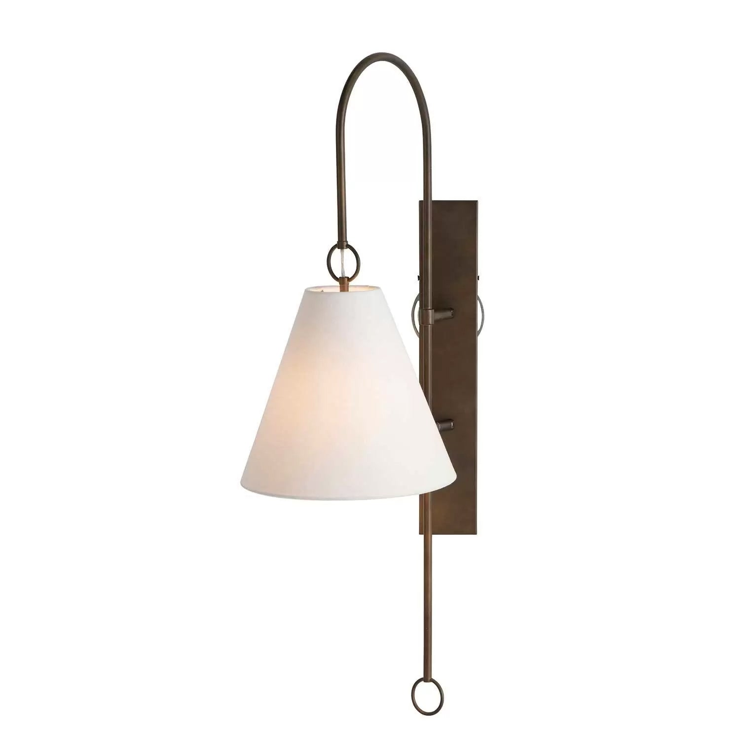 Ildvuvyi Moderne Wandleuchte aus Messinggewebe-Letslighting