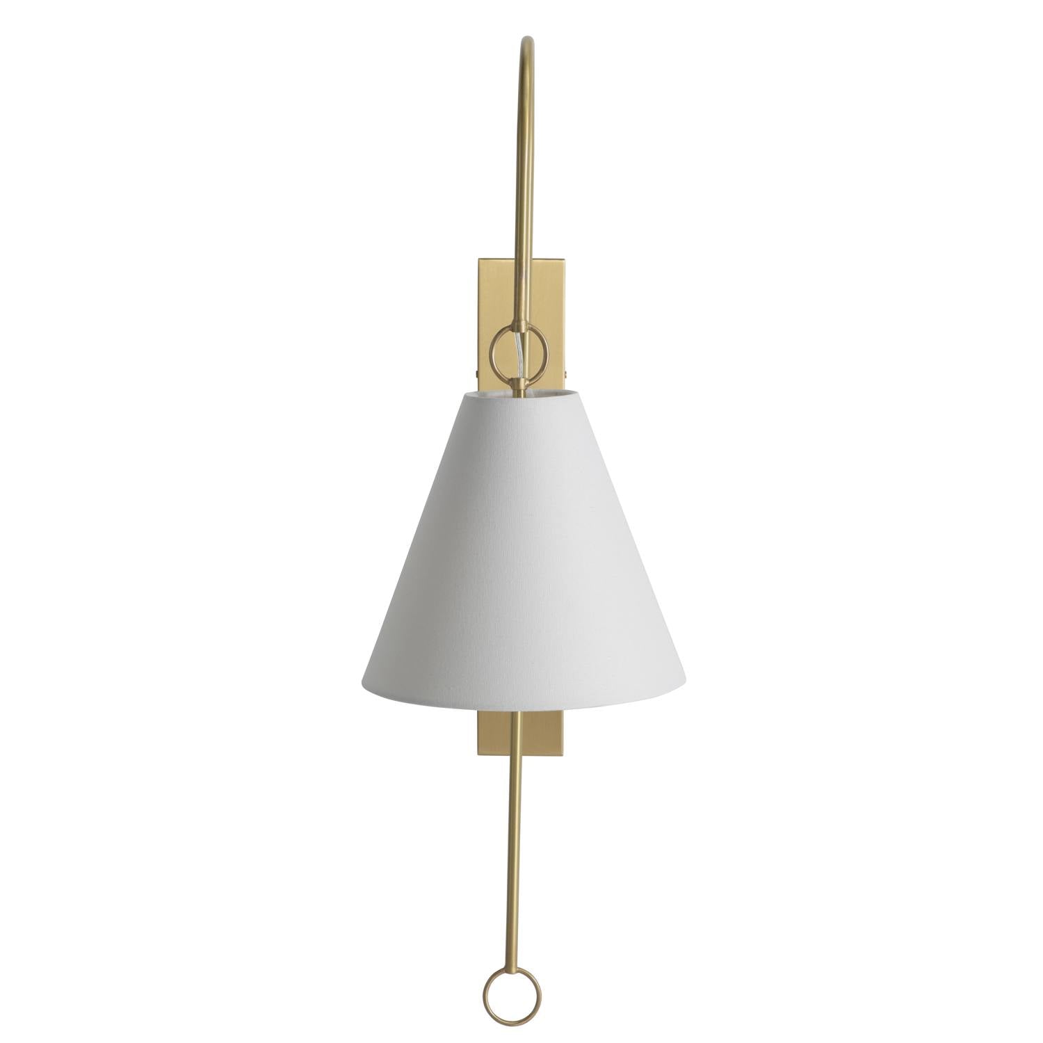 Ildvuvyi Moderne Wandleuchte aus Messinggewebe-Letslighting