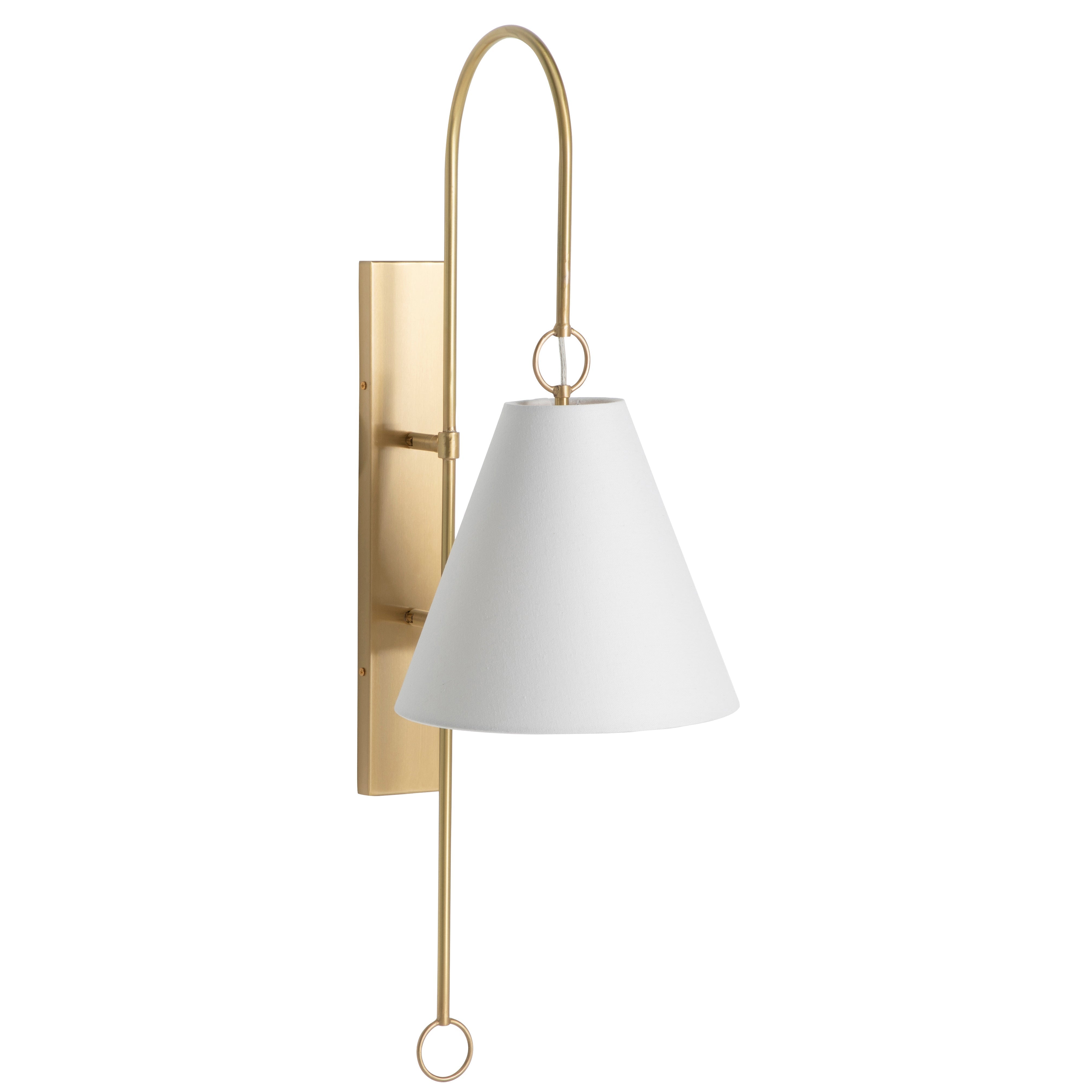 Ildvuvyi Moderne Wandleuchte aus Messinggewebe-Letslighting