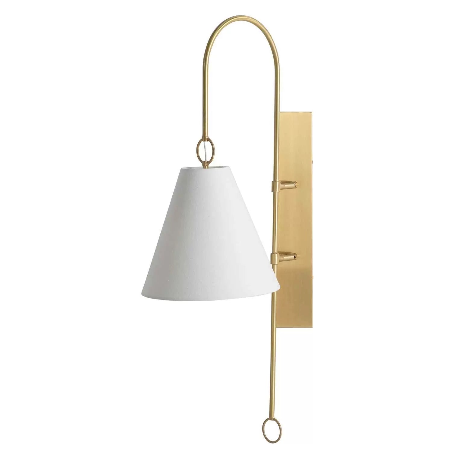 Ildvuvyi Moderne Wandleuchte aus Messinggewebe-Letslighting