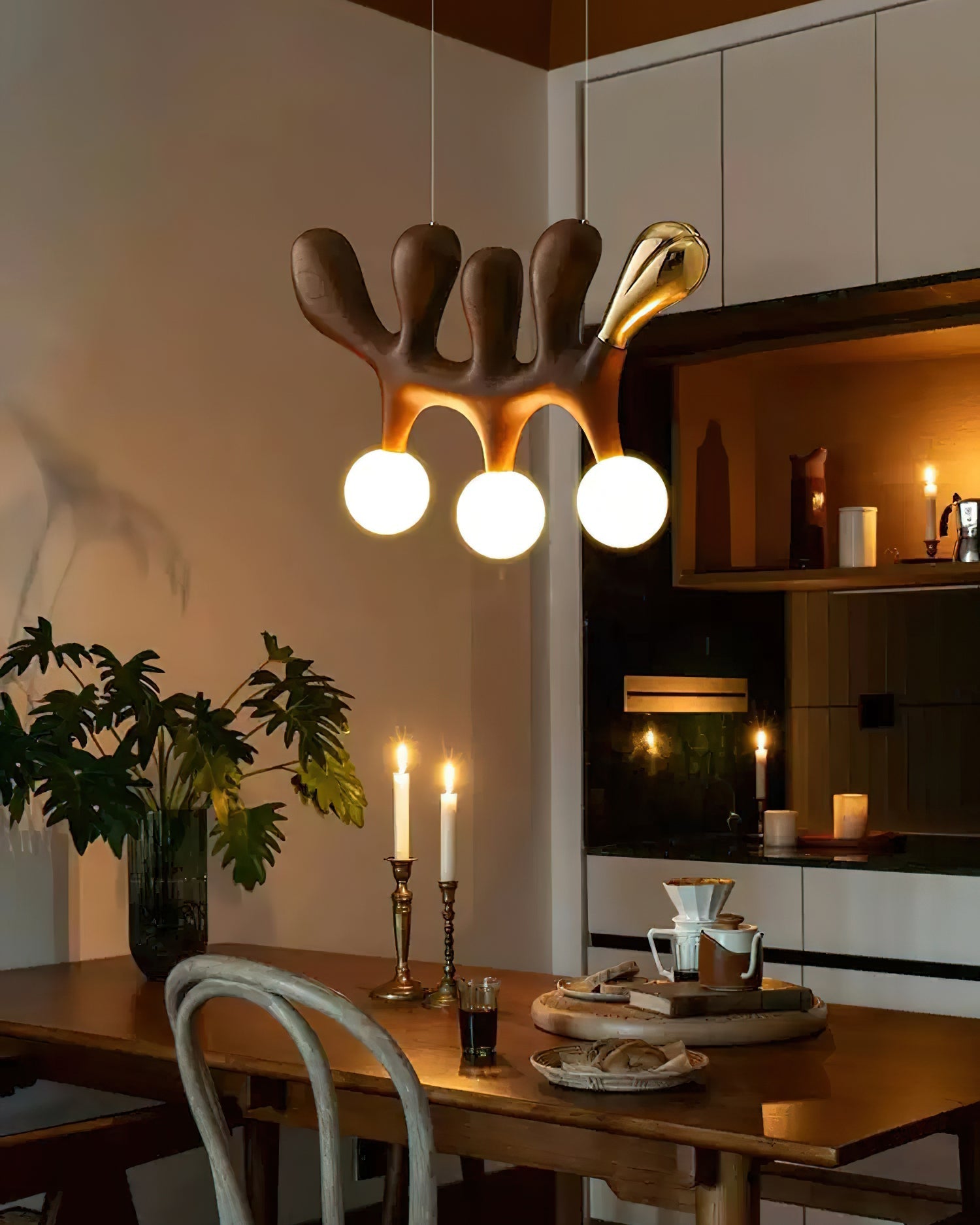 Sprout Zeitgemäße Holz-Pendelleuchte-Letslighting
