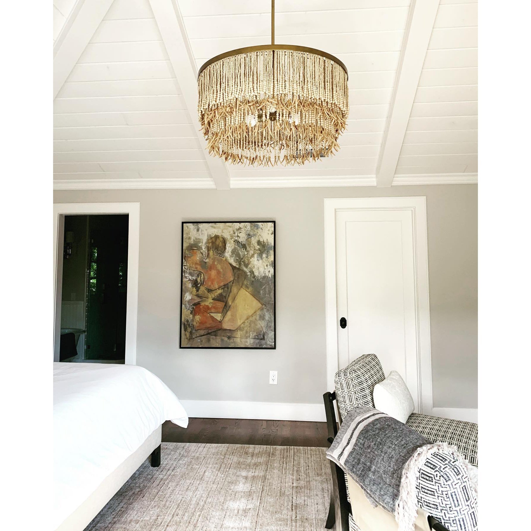 Ljomuvyn Moderne Vintage Holz-Deckenlampe Wohnzimmer-Letslighting