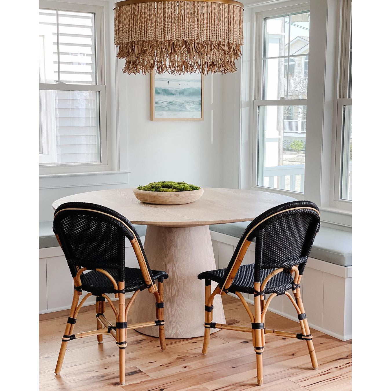 Ljomuvyn Moderne Vintage Holz-Deckenlampe Wohnzimmer-Letslighting