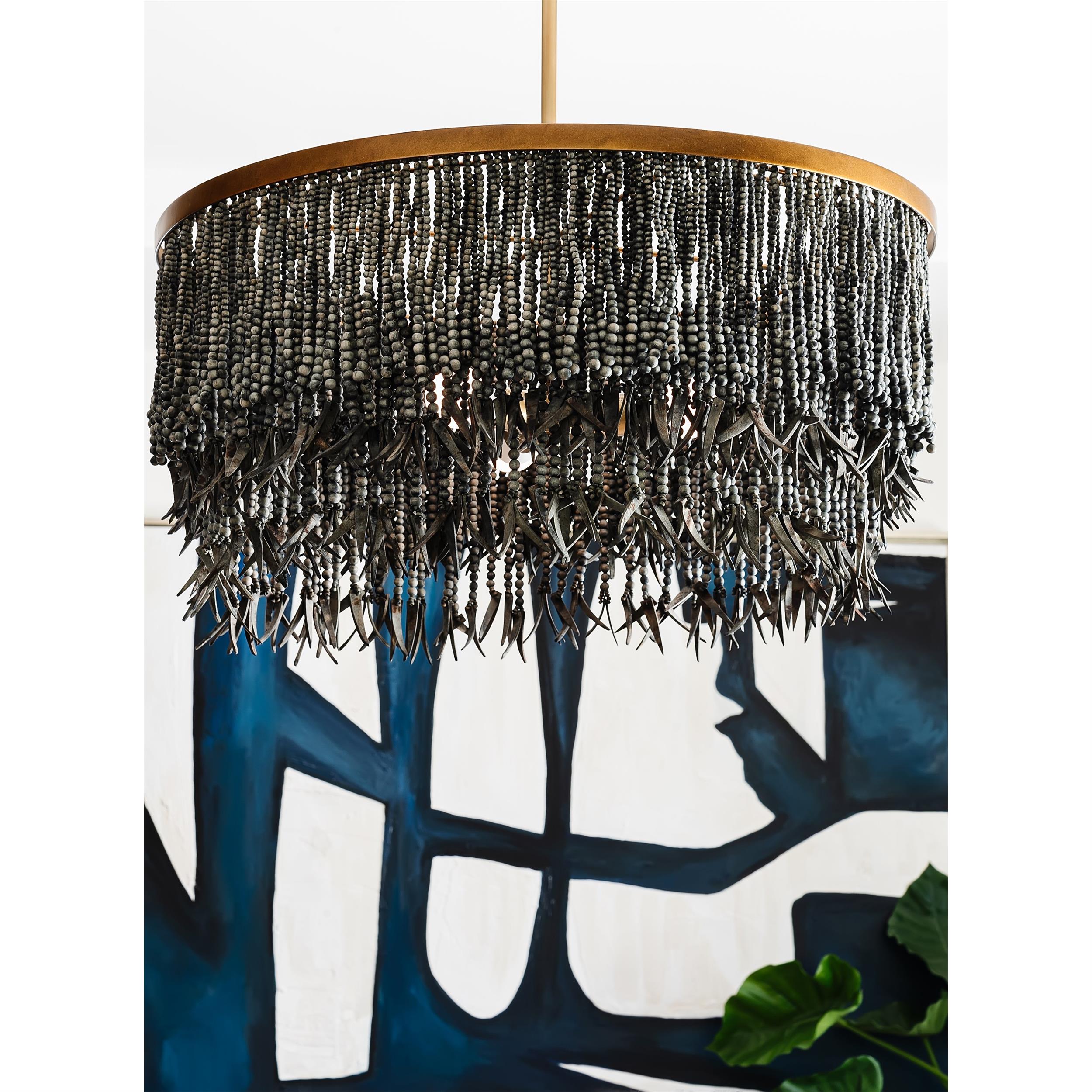 Ljomuvyn Moderne Vintage Holz-Deckenlampe Wohnzimmer-Letslighting
