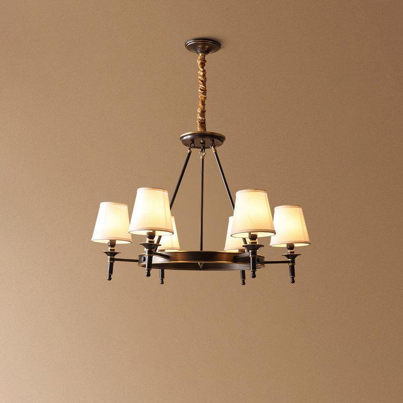Antique Brass Chandelier - Blowlighting