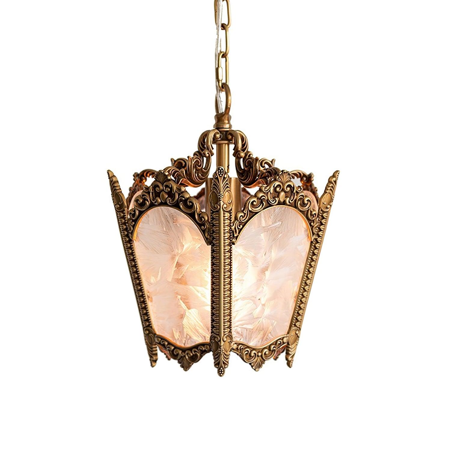 Lustra Pendelleuchte Messing Empire Antik Elegant-Letslighting