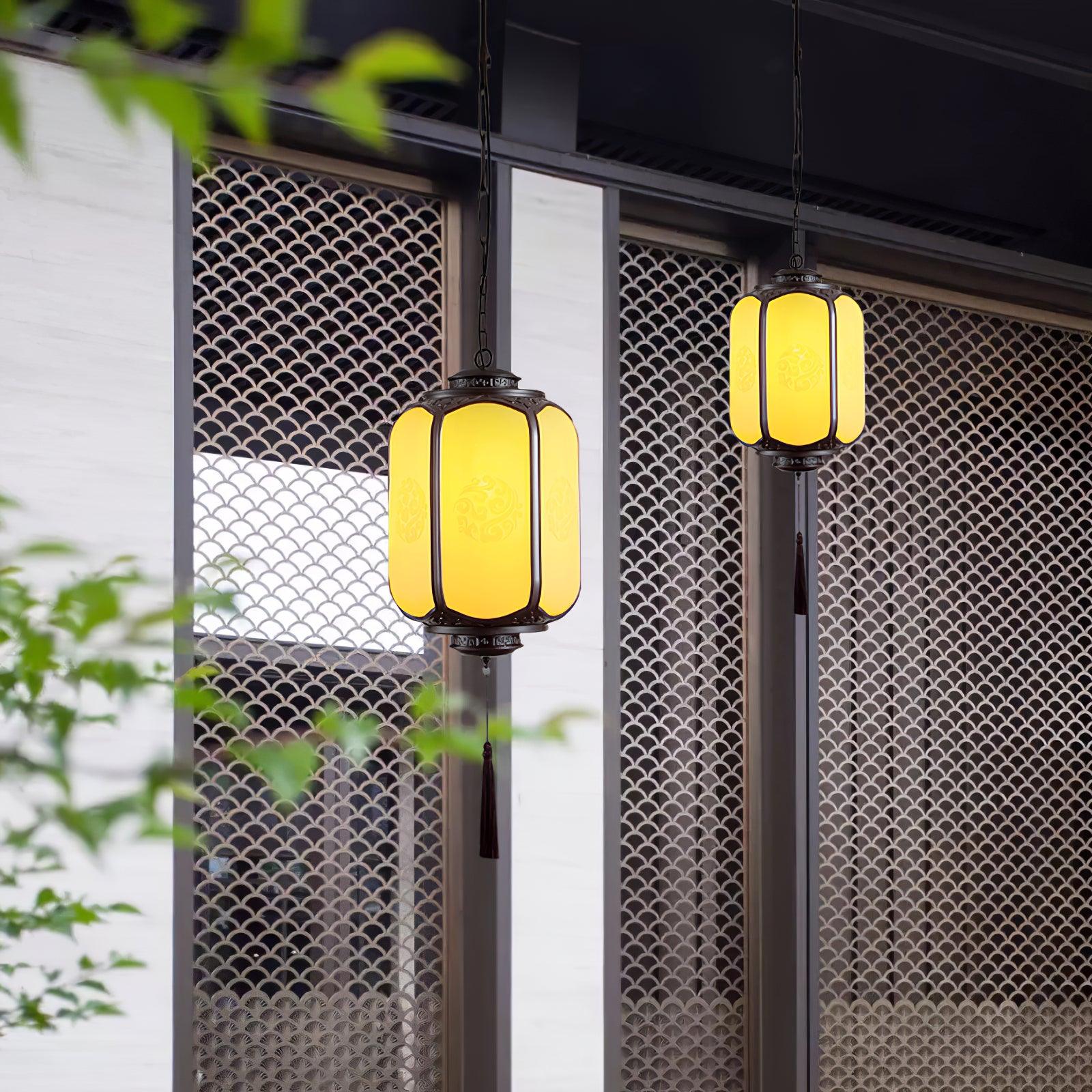 Solara Pendelleuchte Antike Laterne Outdoor Rustikal-Letslighting