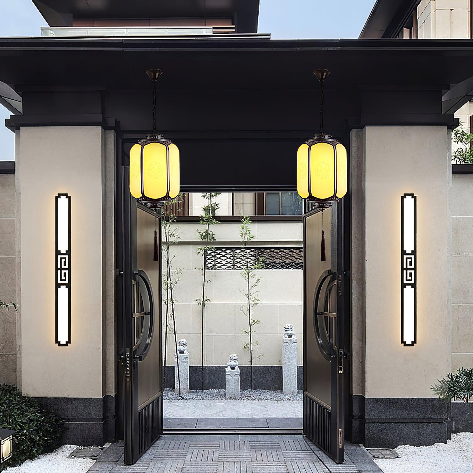 Solara Pendelleuchte Antike Laterne Outdoor Rustikal-Letslighting