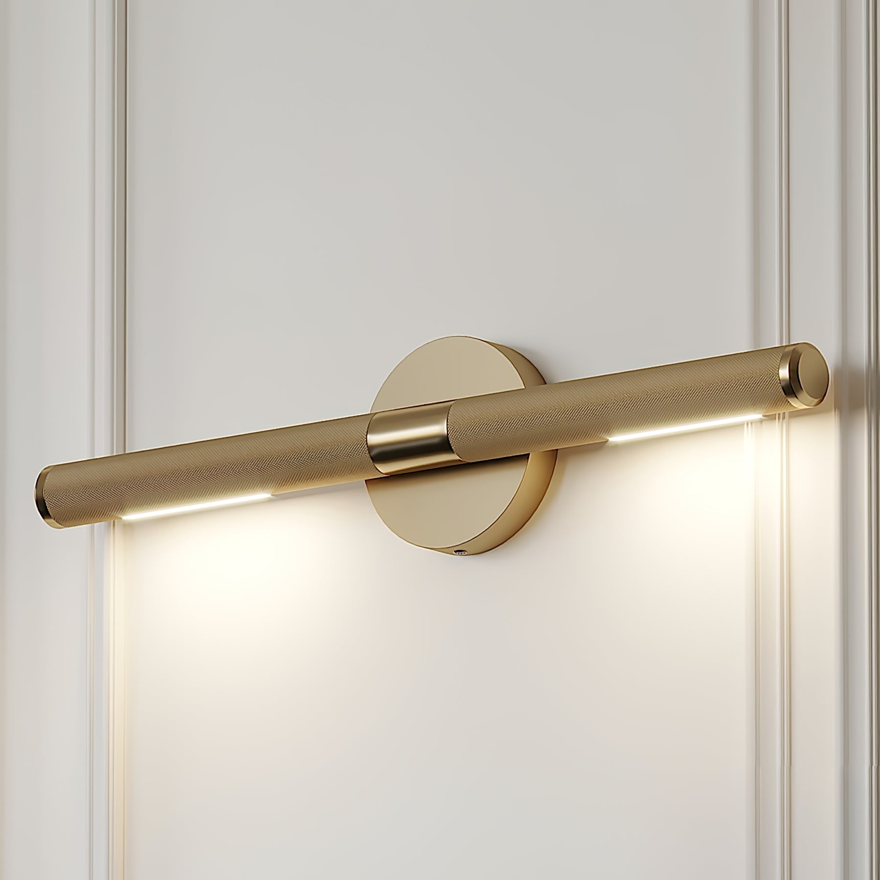 Solvain Moderne Messing LED Wandleuchte-Letslighting