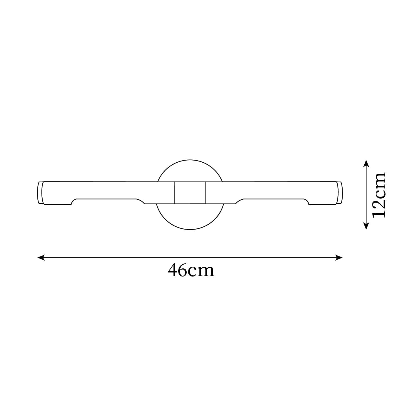 Solvain Moderne Messing LED Wandleuchte-Letslighting
