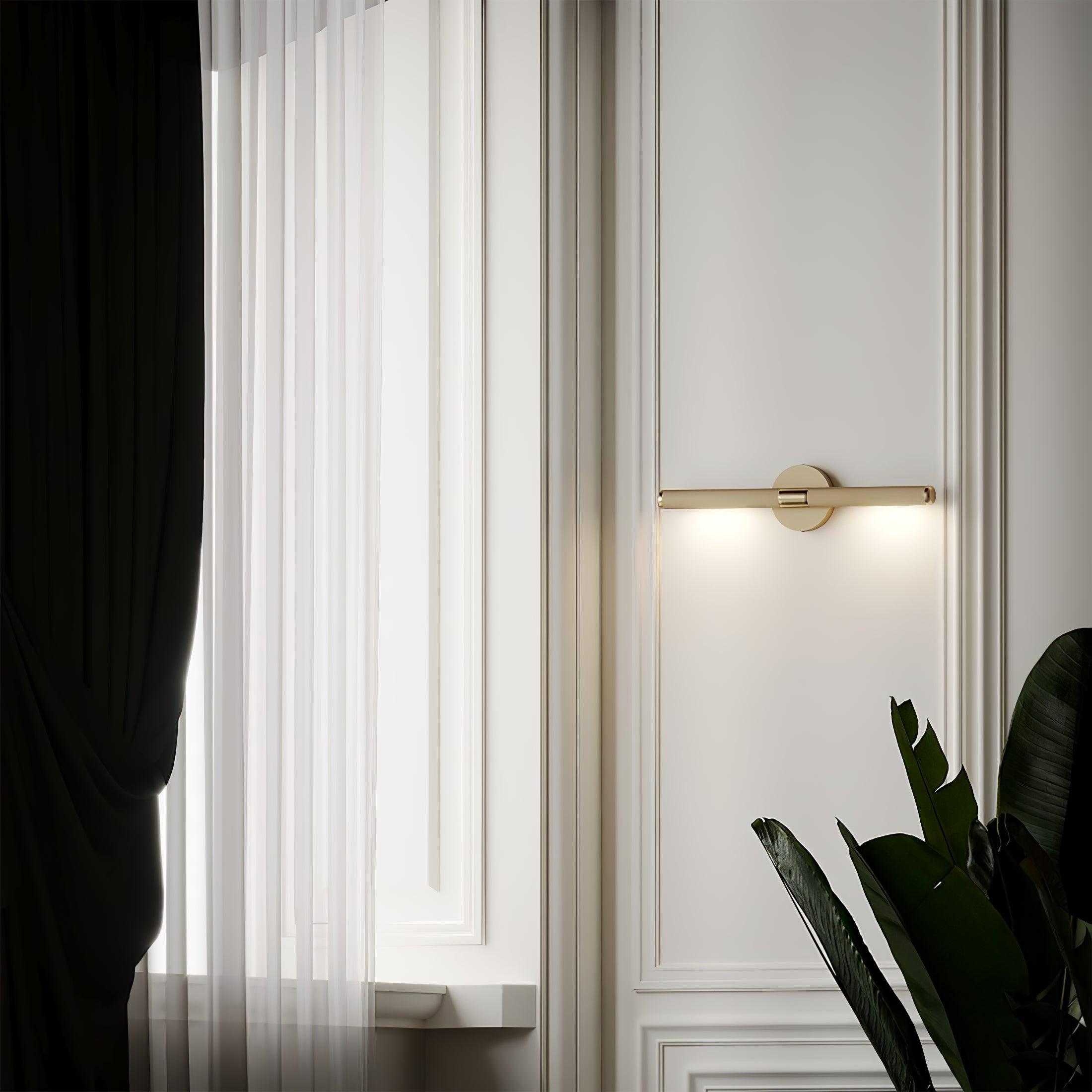 Solvain Moderne Messing LED Wandleuchte-Letslighting