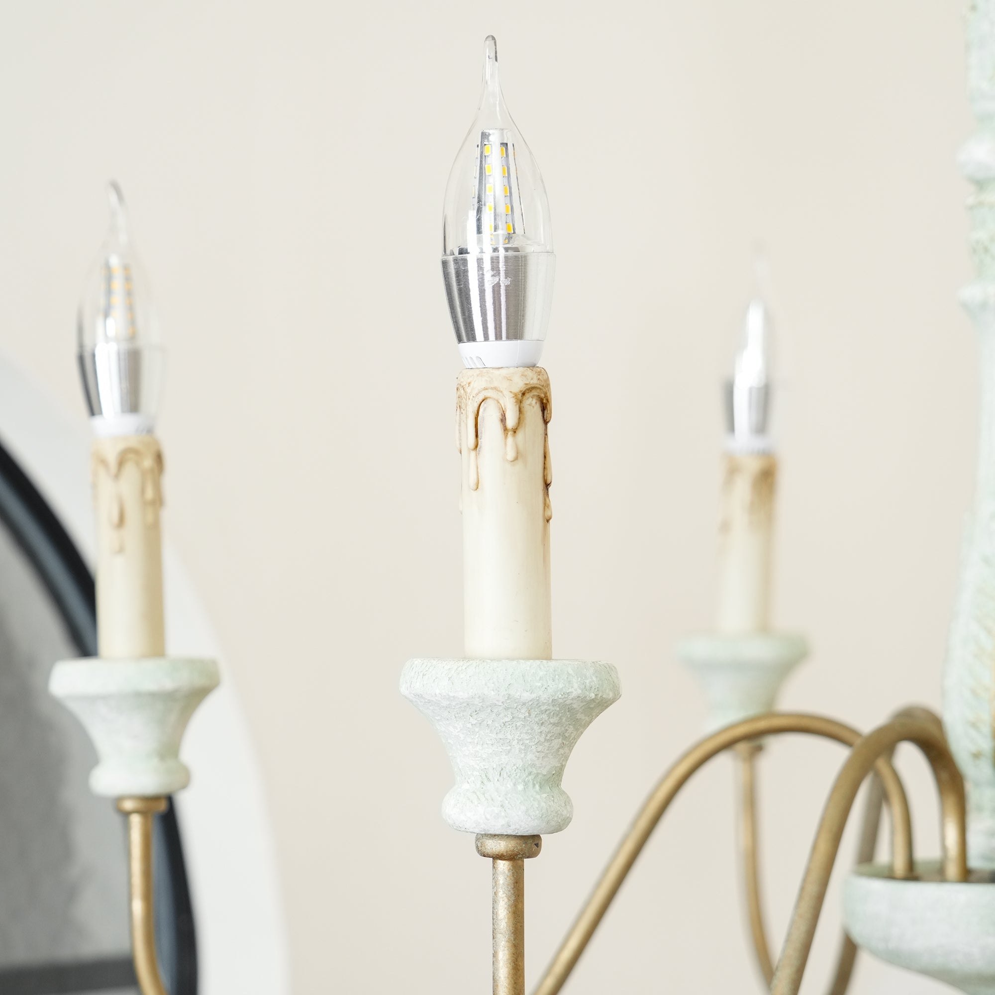 Ljomuvyi Traditioneller Rustikaler Holz-Kronleuchter-Letslighting