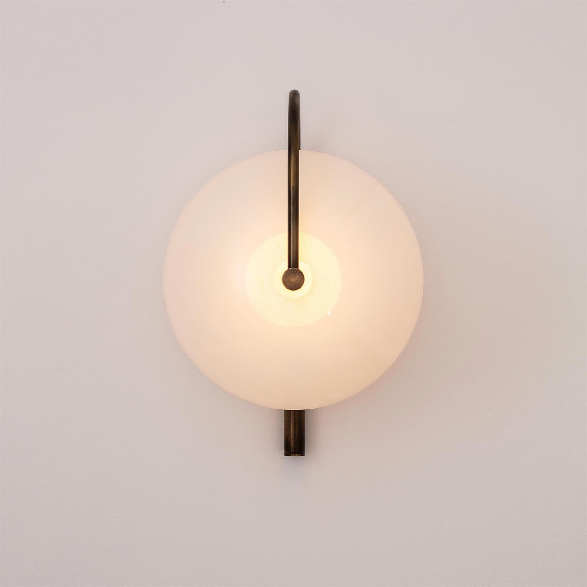 Norduvyn Minimalistische Glas-Wandleuchte-Letslighting