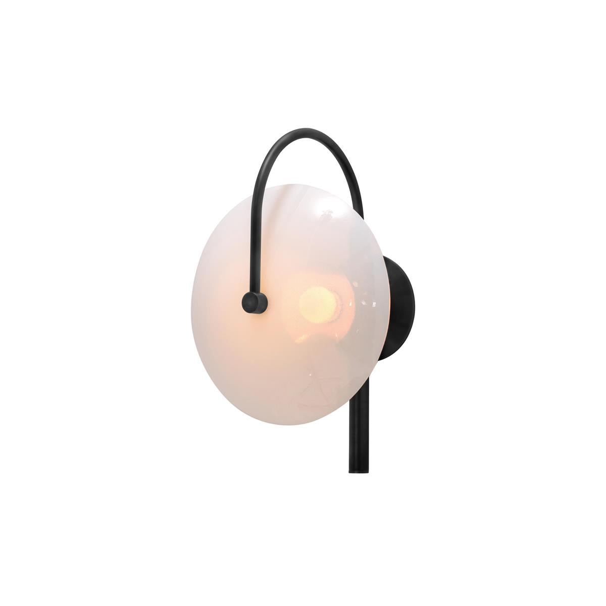 Norduvyn Minimalistische Glas-Wandleuchte-Letslighting