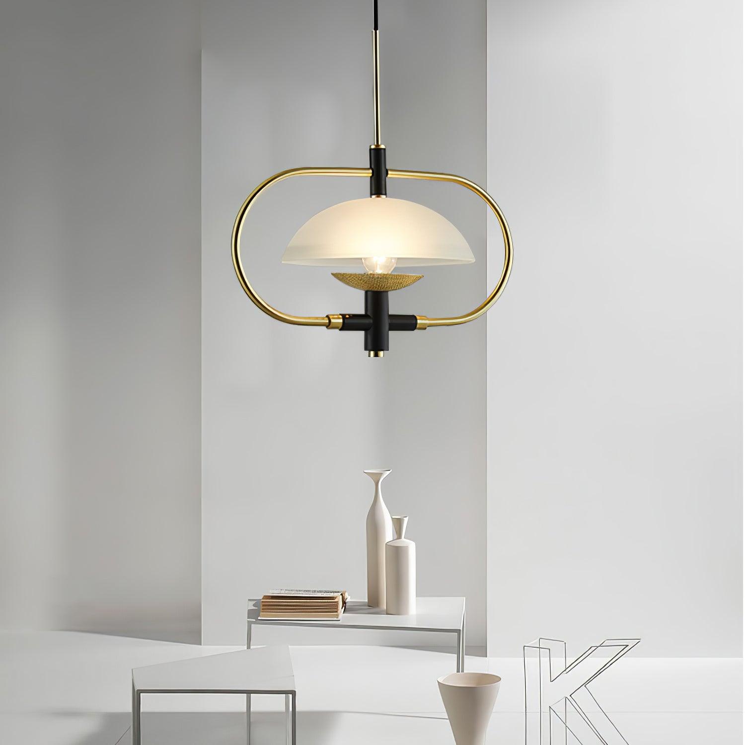 Cuvenara Nordisch Kunst Klassisch Glas Pendelleuchte-Letslighting