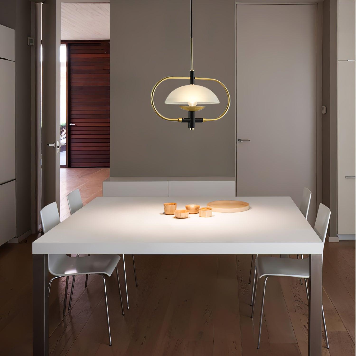 Cuvenara Nordisch Kunst Klassisch Glas Pendelleuchte-Letslighting