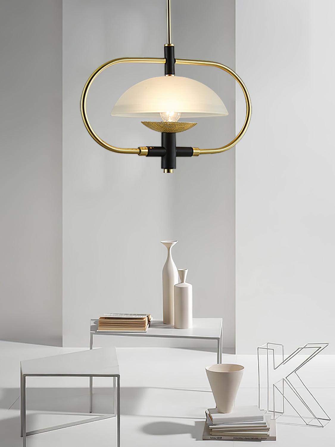 Cuvenara Nordisch Kunst Klassisch Glas Pendelleuchte-Letslighting