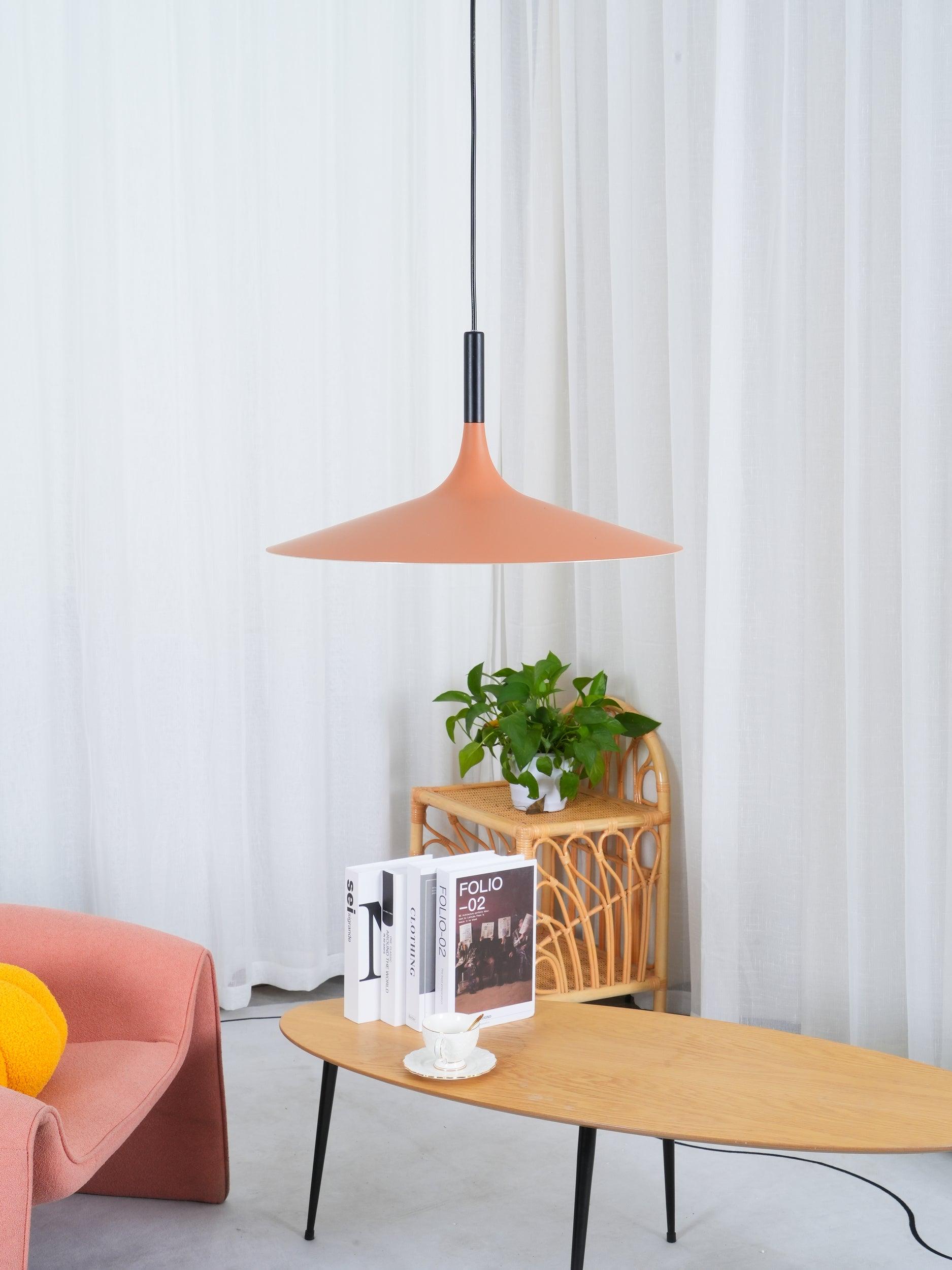 Lustra Pendelleuchte Aluminium Flach Scheibe-Letslighting