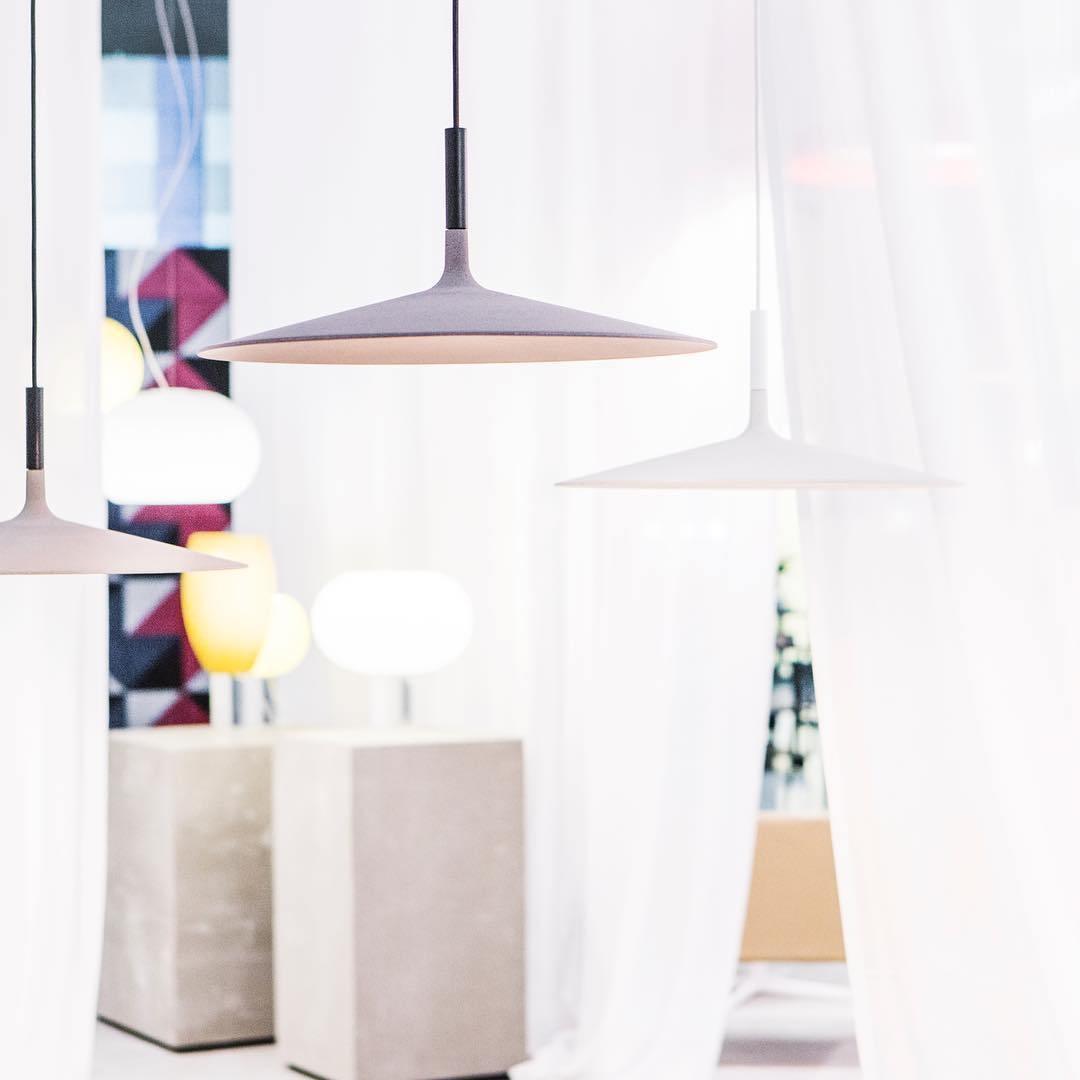 Lustra Pendelleuchte Aluminium Flach Scheibe-Letslighting