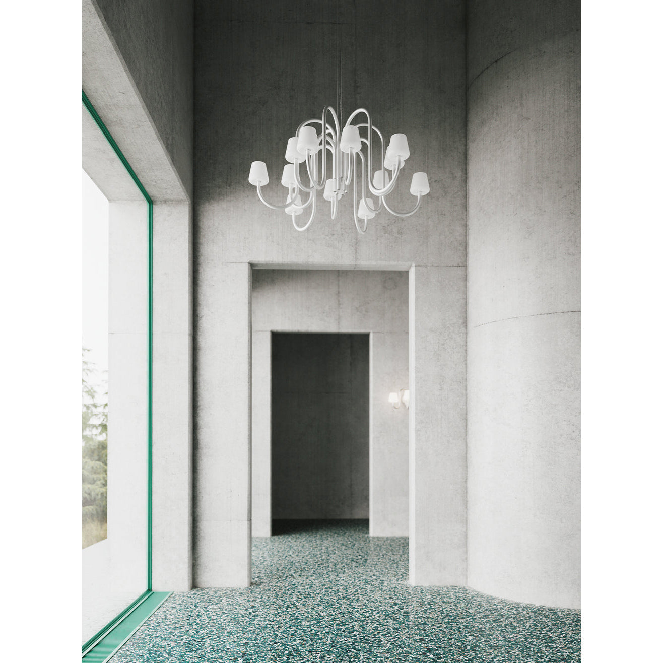 Ostruvyn Moderner Glas-Kronleuchter-Letslighting