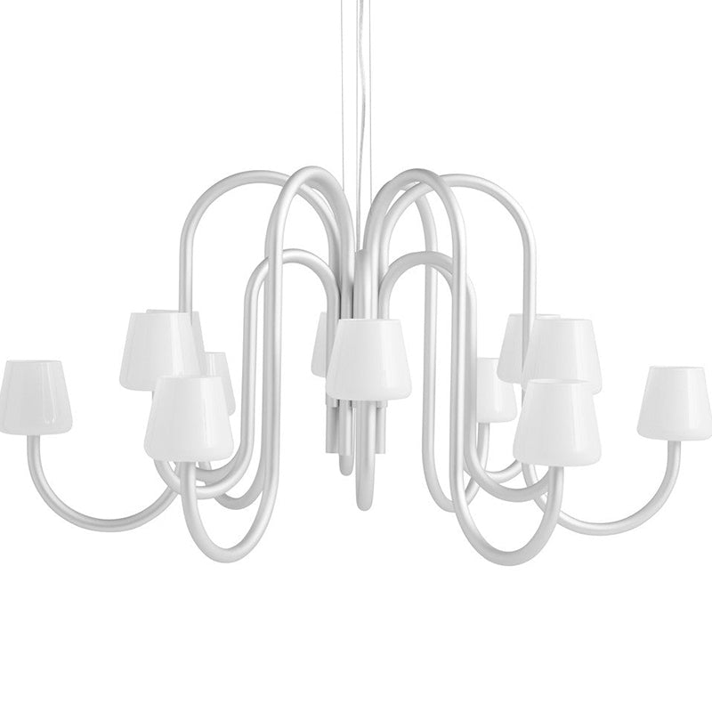 Ostruvyn Moderner Glas-Kronleuchter-Letslighting