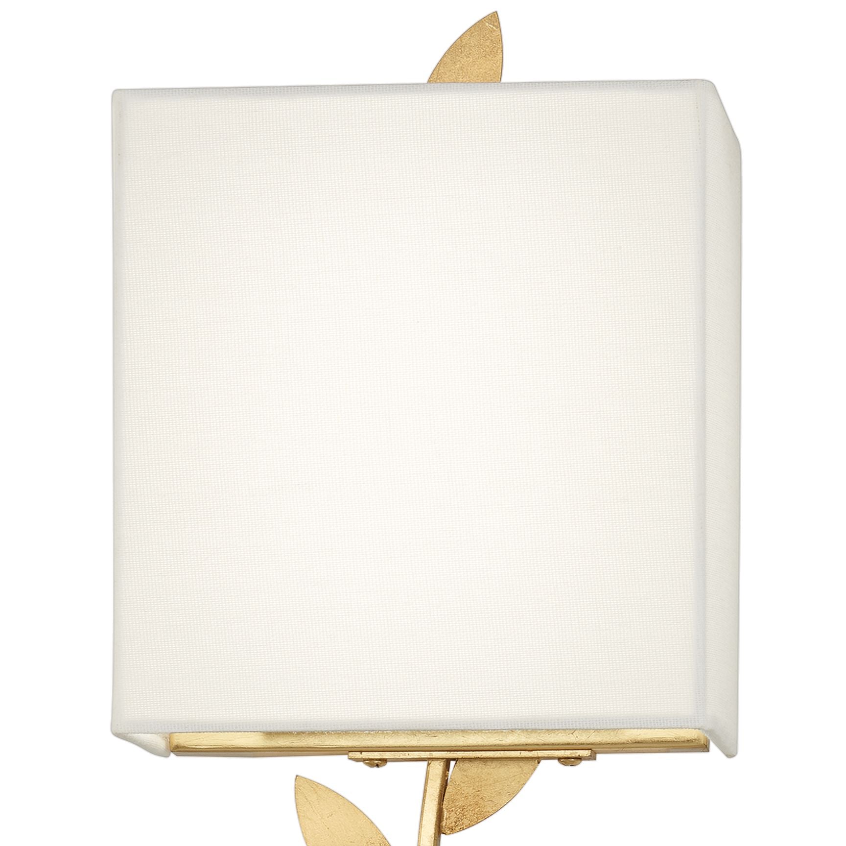 Plotuvyo Grove Messing Stoff Wandleuchte-Letslighting